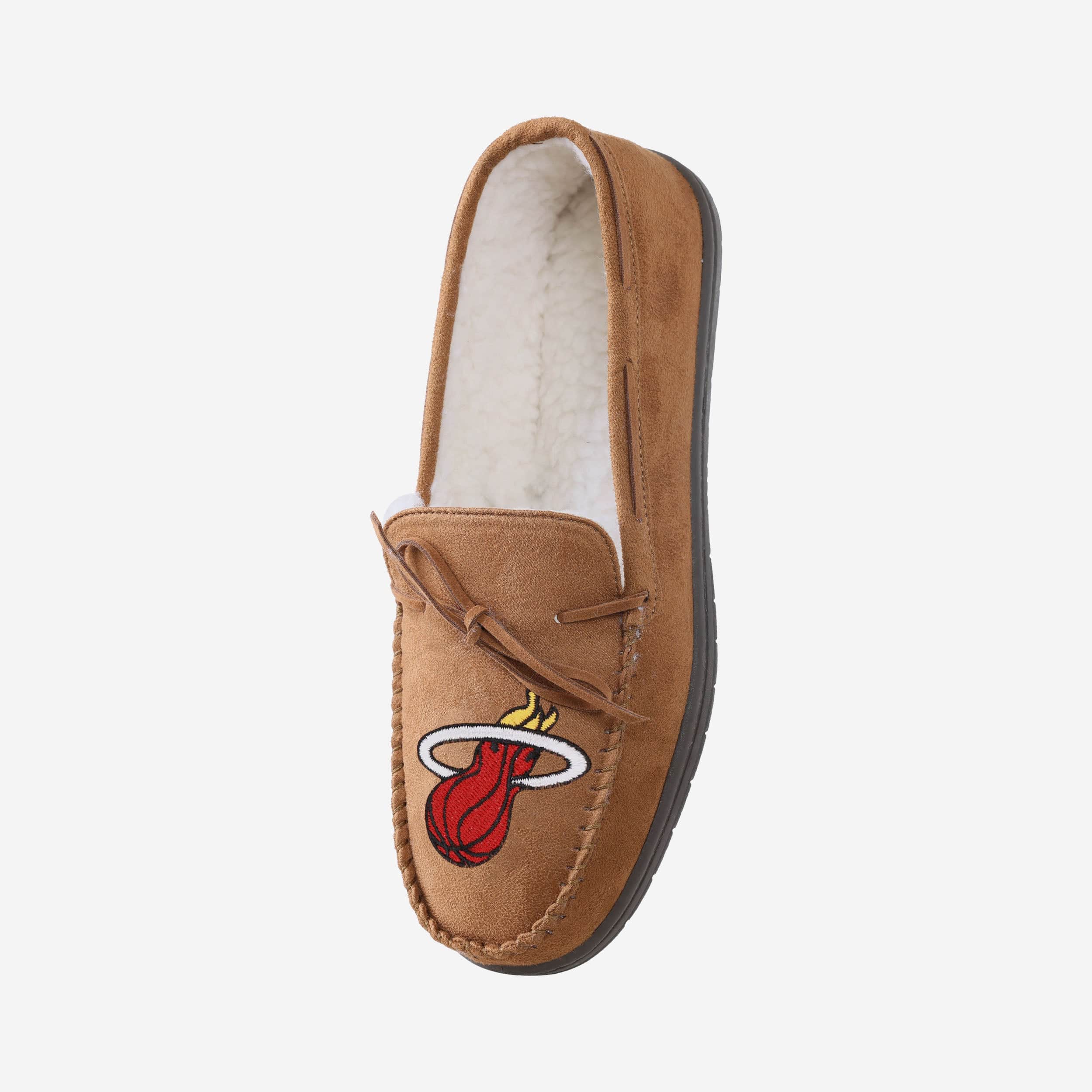 Miami Heat Ultimate Moccasin Slippers - Game-Day Essential