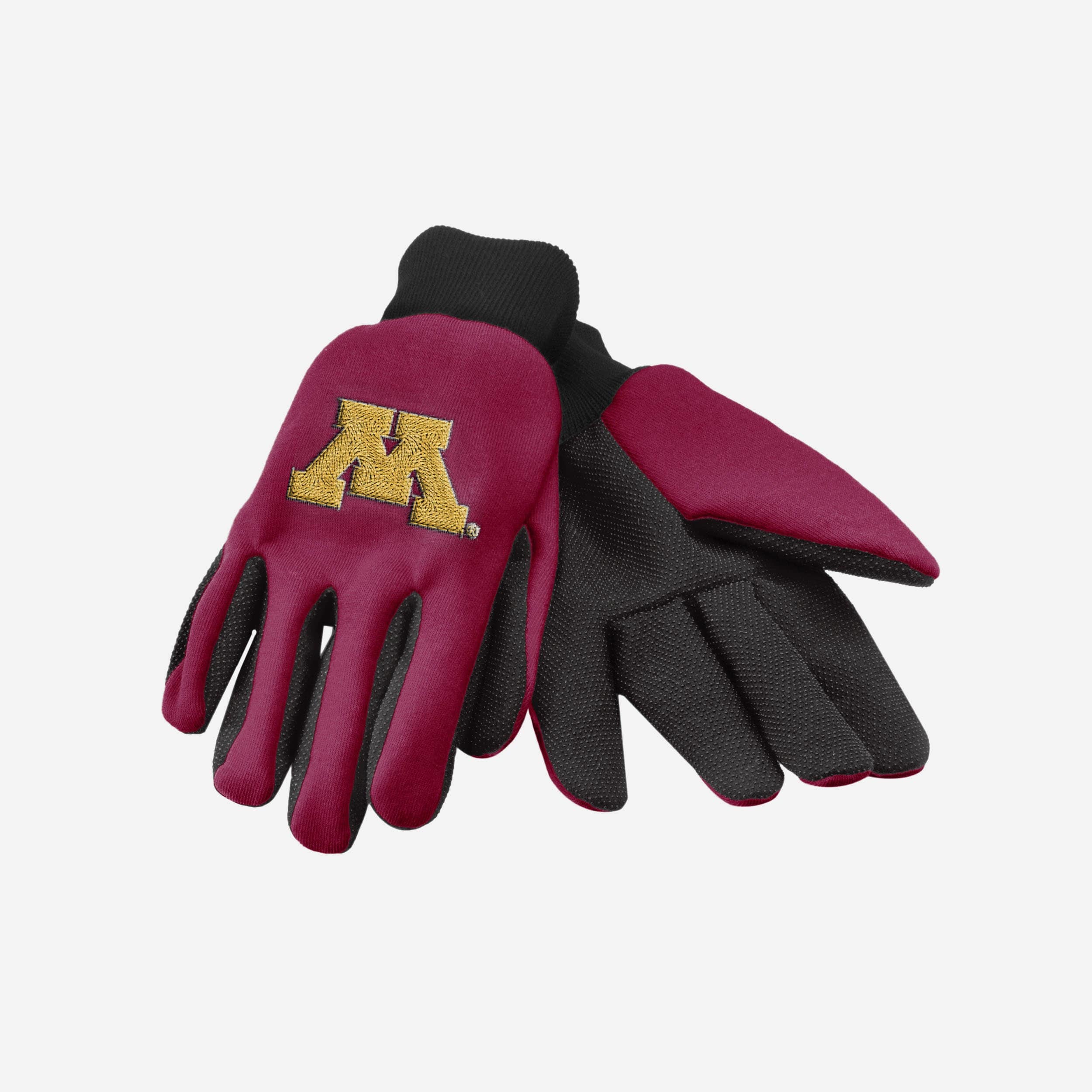 Stylish Minnesota Golden Gophers Colored Palm Utility Gloves