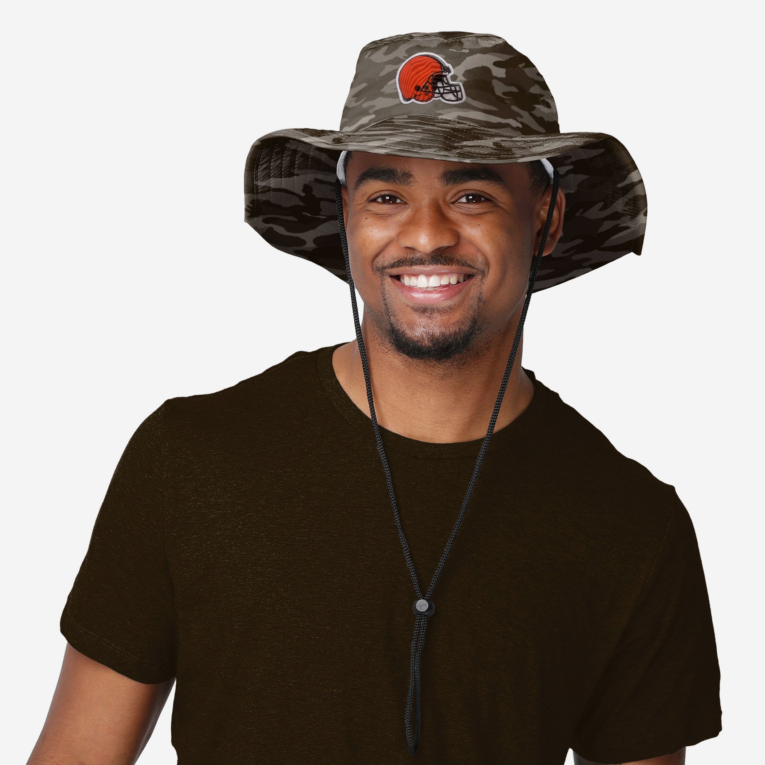 Cleveland Browns Camo Boonie Hat: Stylish Team Spirit