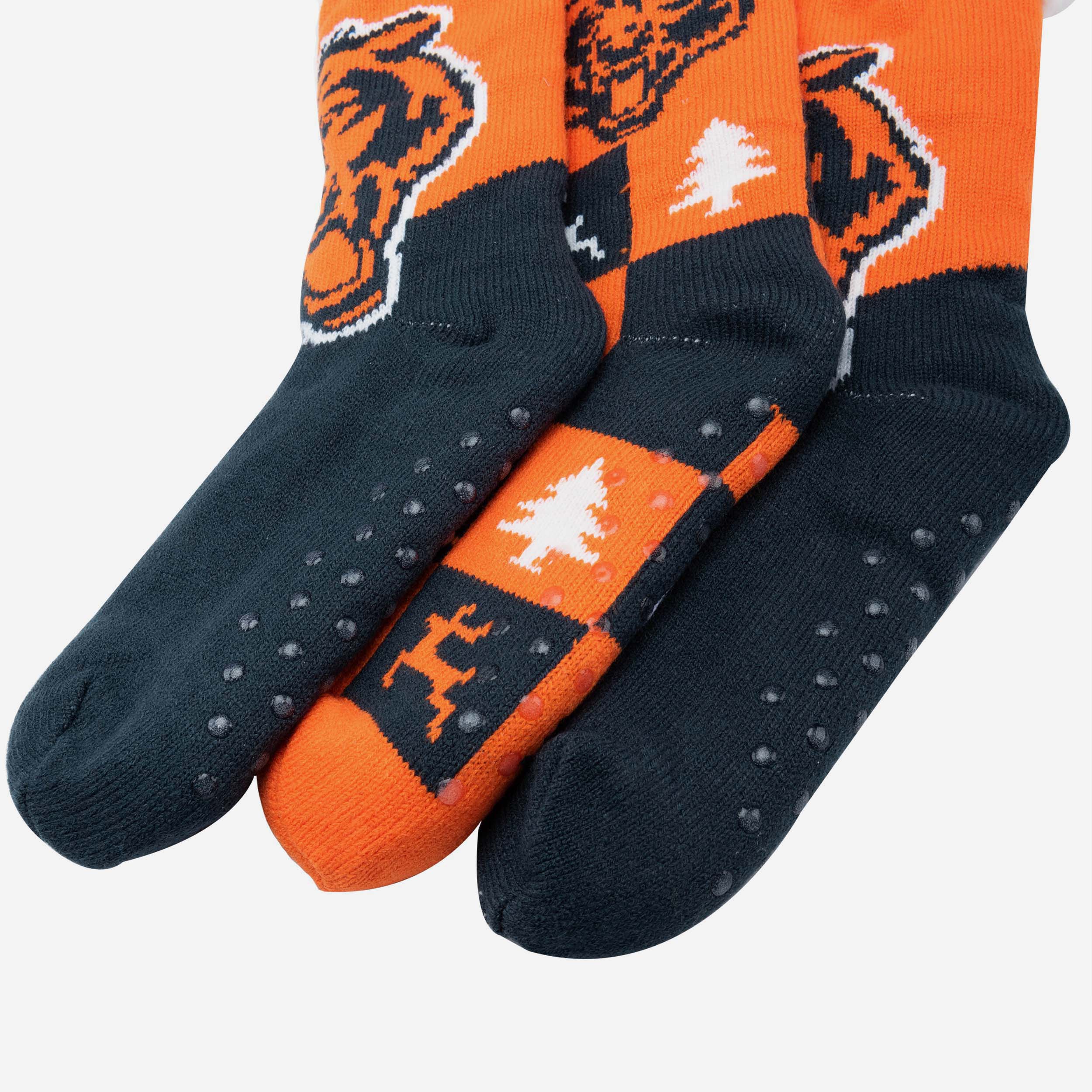 Hot Must-Have! Chicago Bears Women's 3-Pack Fan Footy Slipper Socks