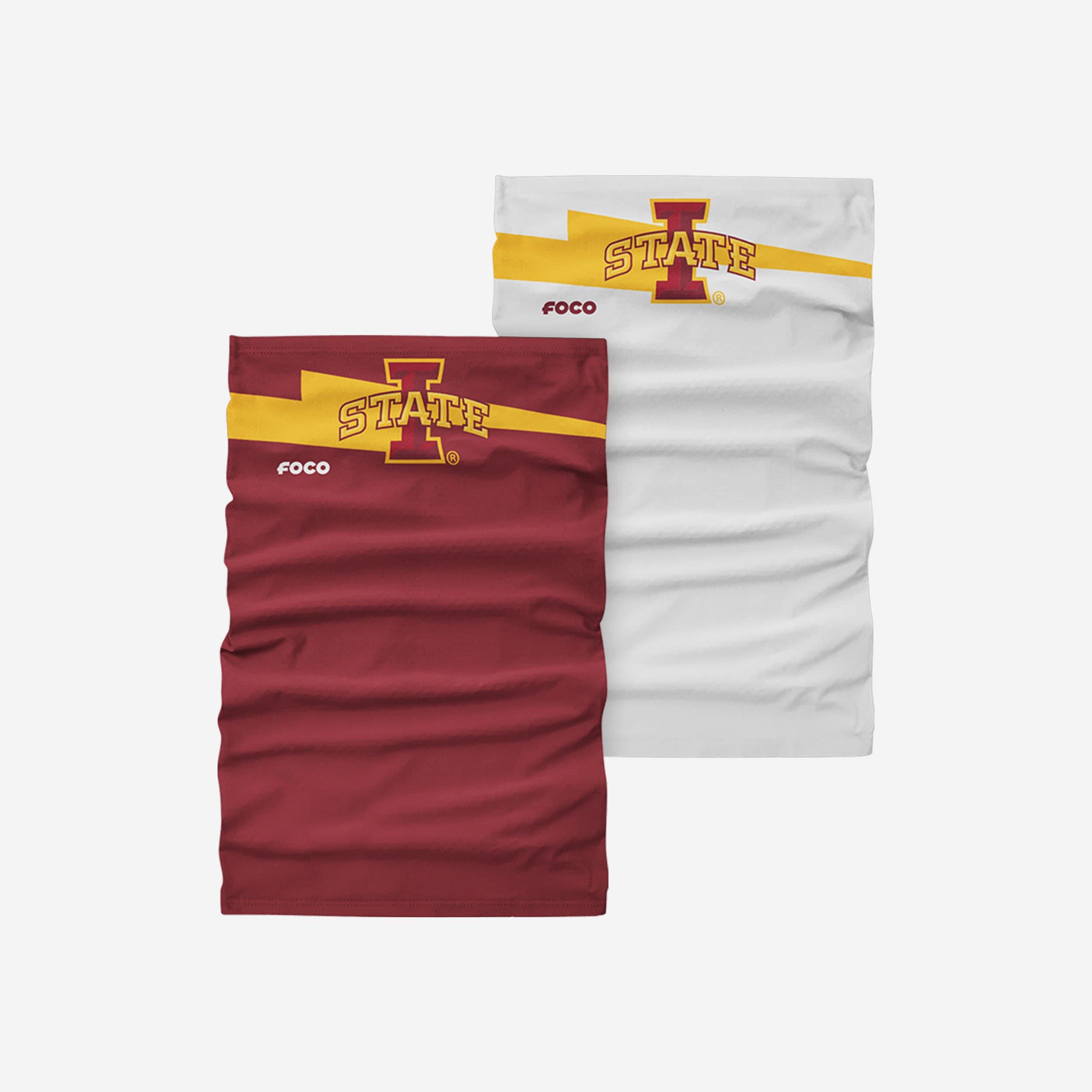 Iowa State Cyclones Stitched 2-Pack Gaiter Scarf: Show Your Team Spirit!