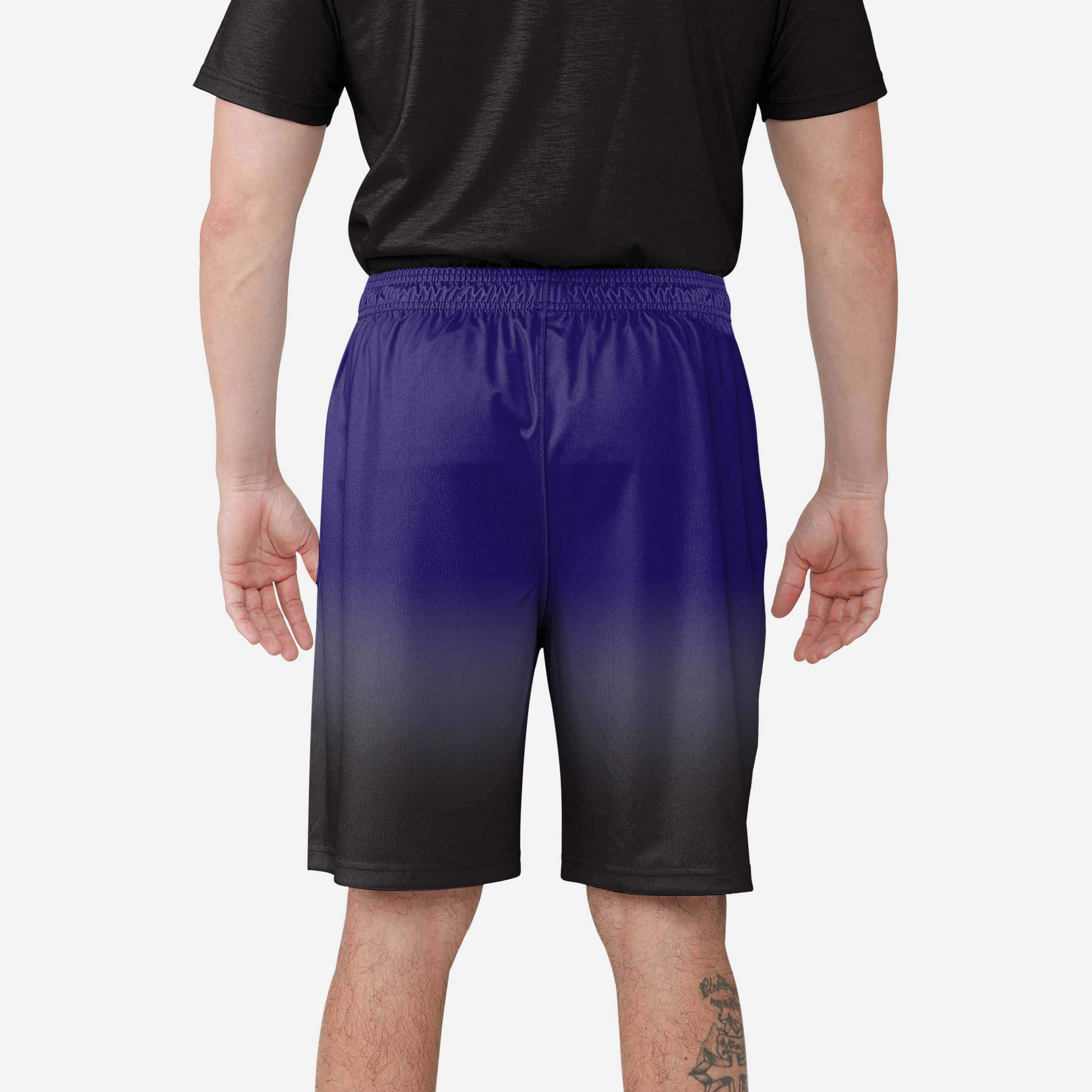 Baltimore Ravens Game-Ready Gradient Training Shorts: Unleash Your Fan Spirit!