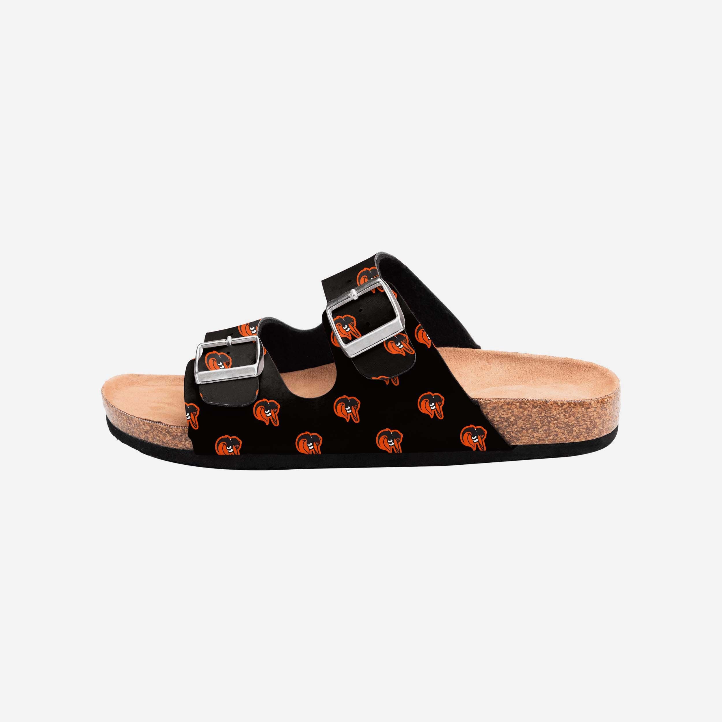 Gorgeous Baltimore Orioles Women's Team Logo Double Buckle Sandals