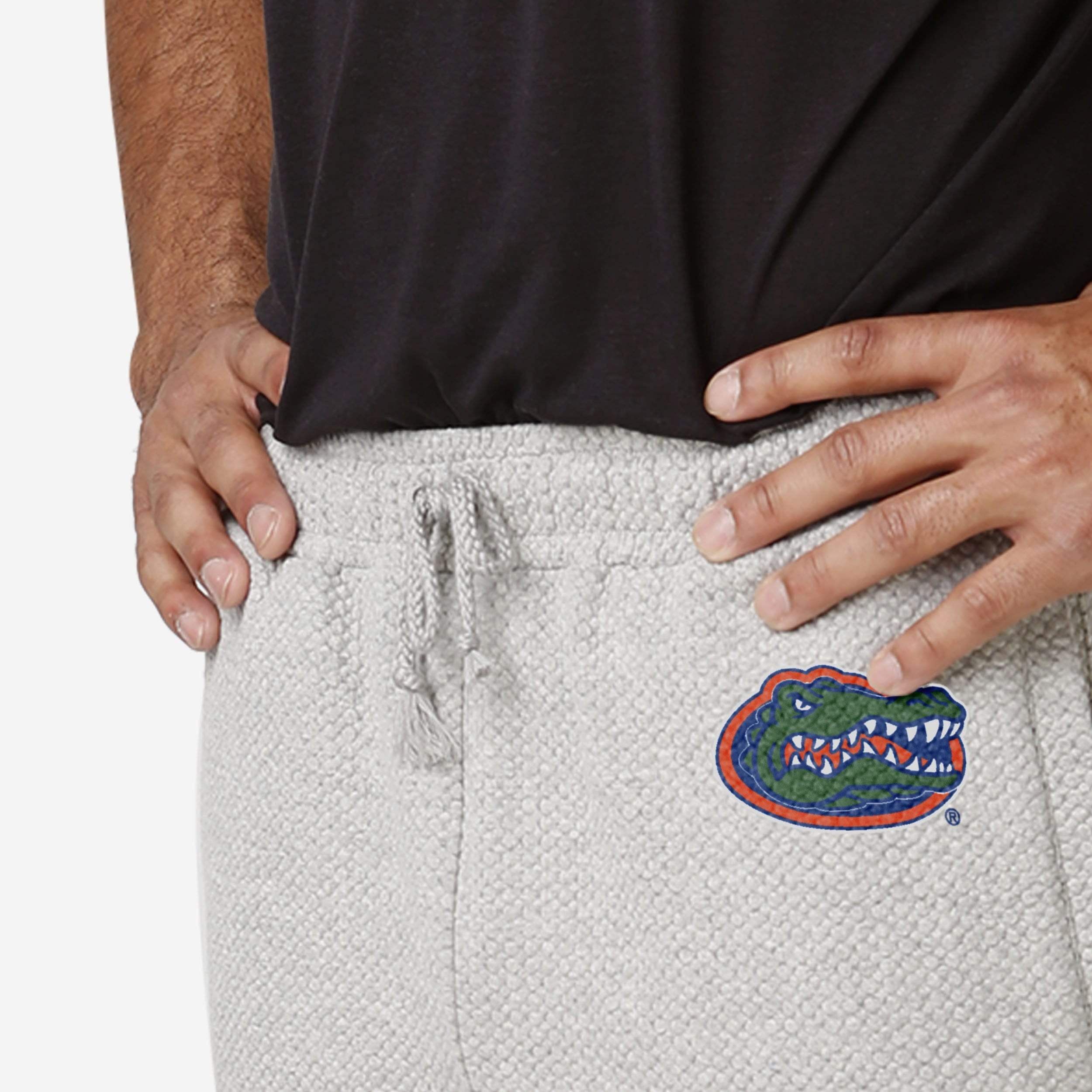 Florida Gators Stylish Gray Woven Joggers