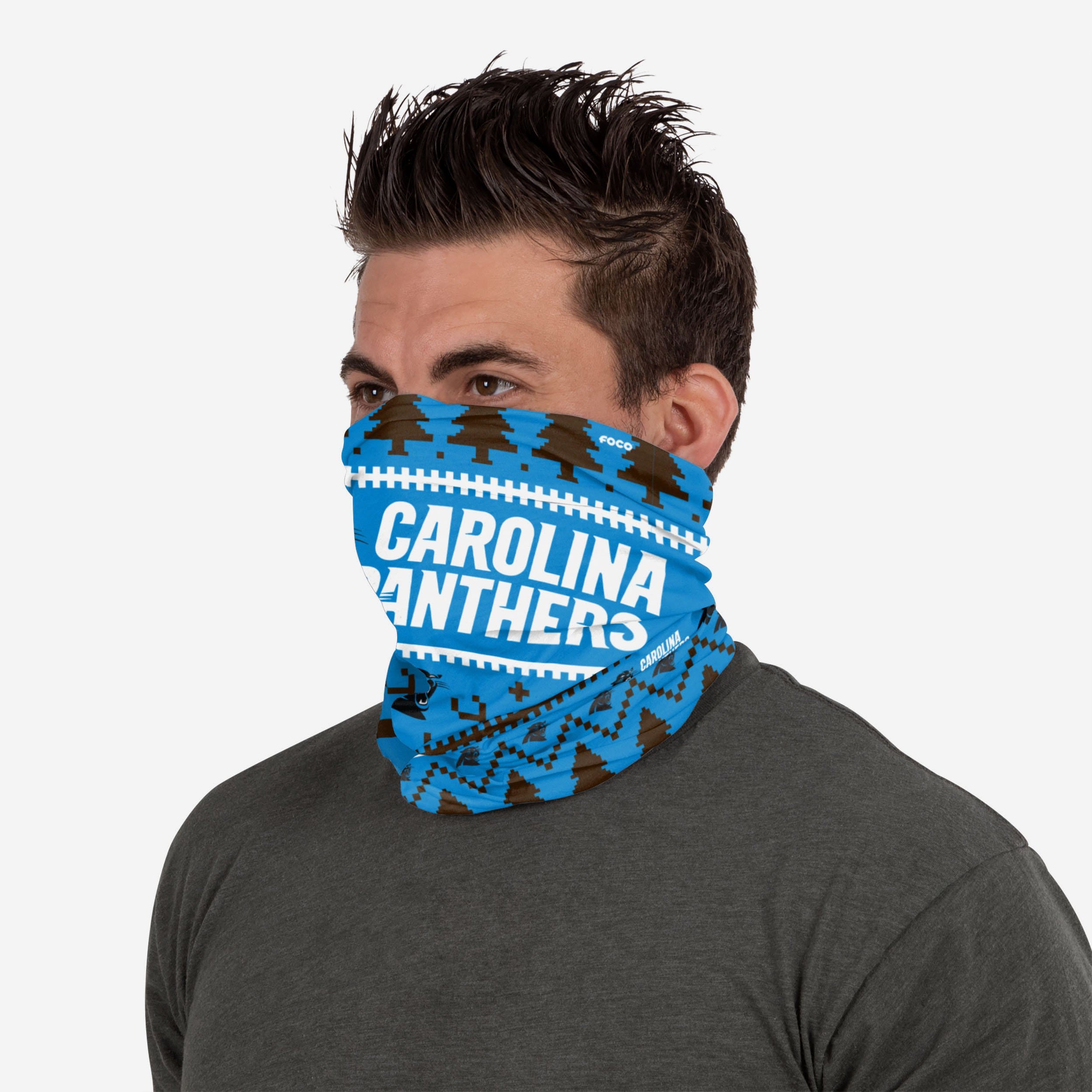 Carolina Panthers Wordmark Holiday Gaiter Scarf - A Must-Have for Fans!