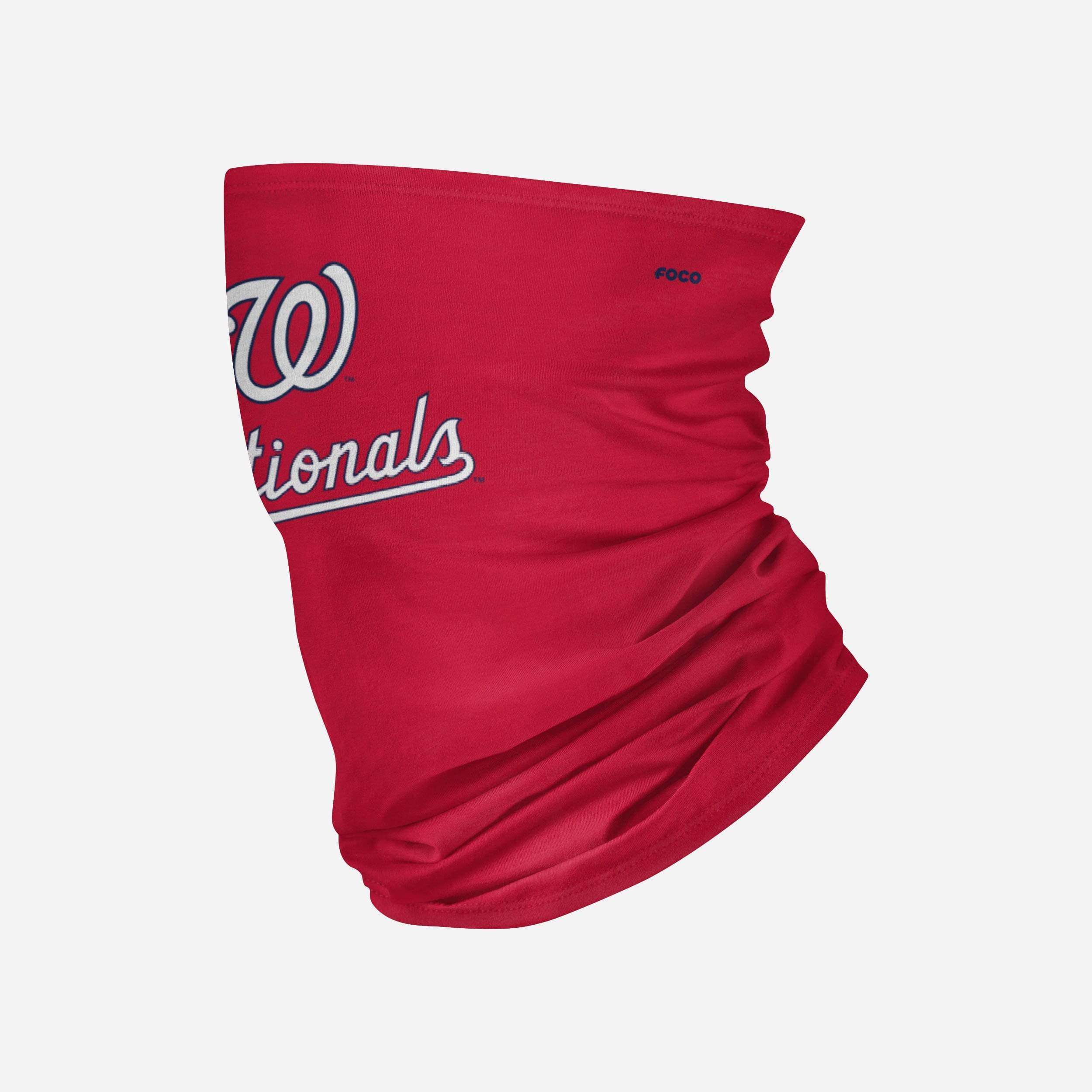 Washington Nationals Stylish Team Logo Stitched Gaiter Scarf - Show Your Team Spirit!