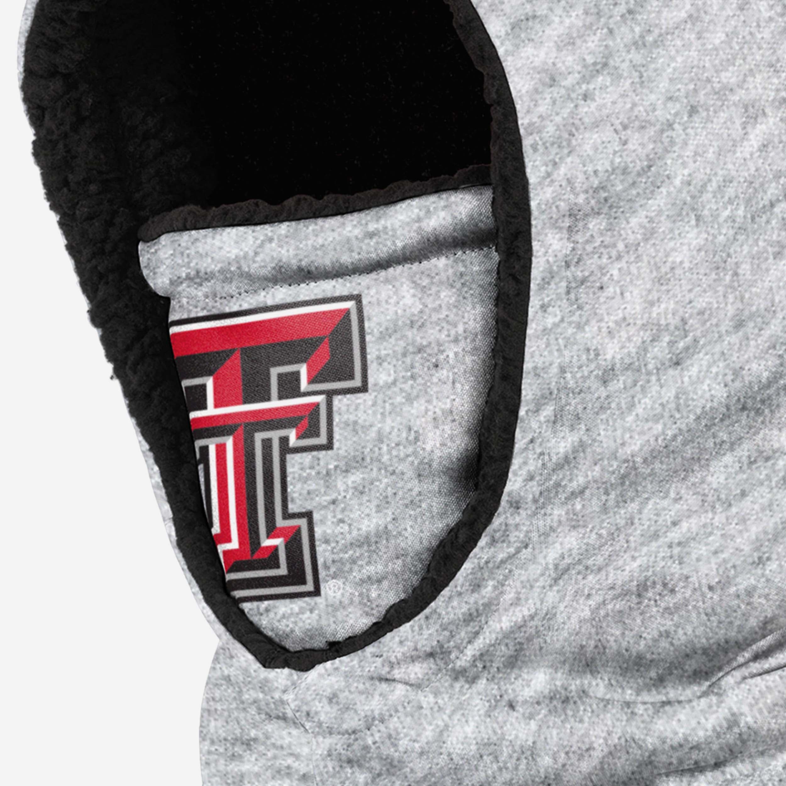 Texas Tech Red Raiders Heather Grey Hooded Gaiter with Big Logo - Your Ultimate Winter Essential