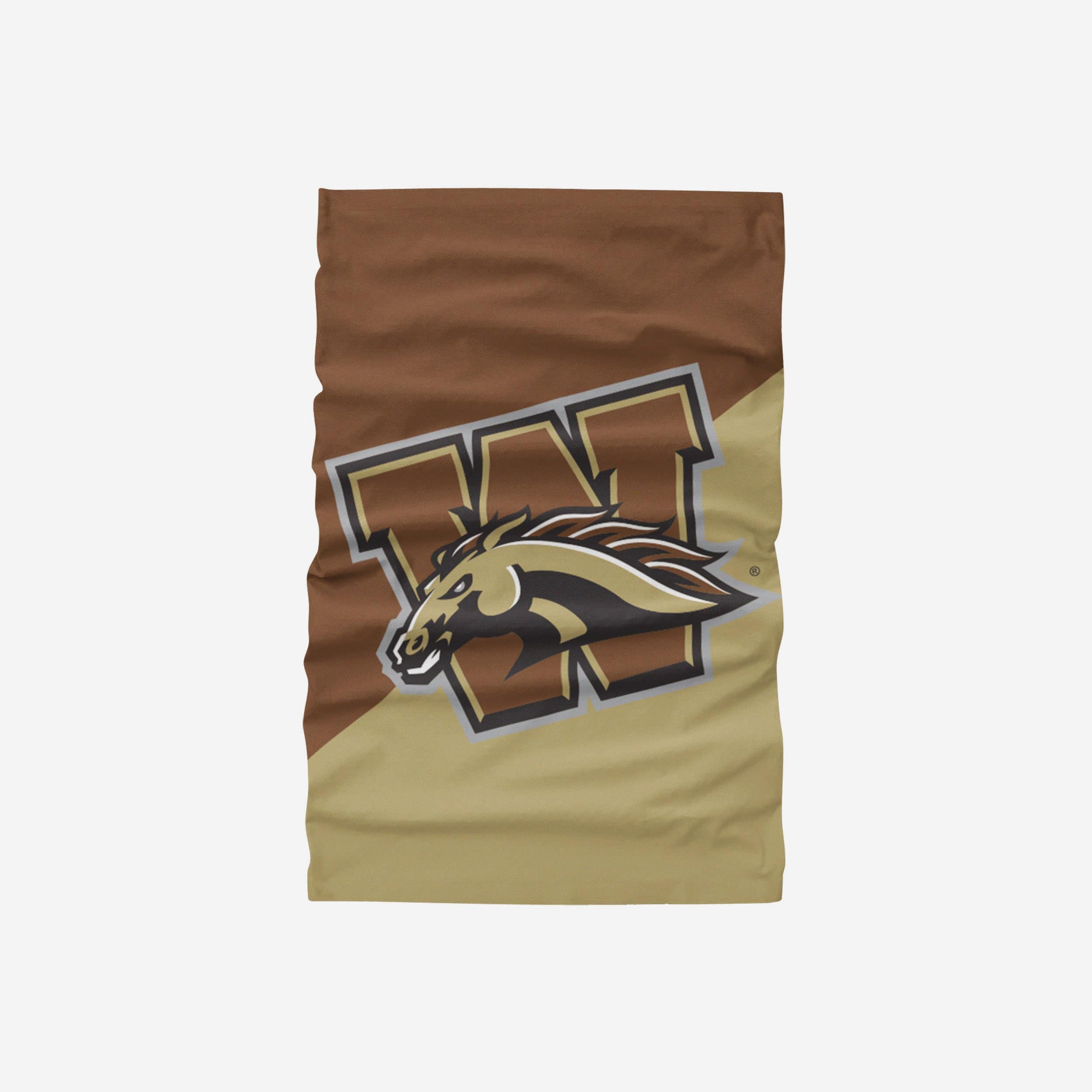 Exciting Western Michigan Broncos Big Logo Gaiter Scarf - Represent Your Team in Style!