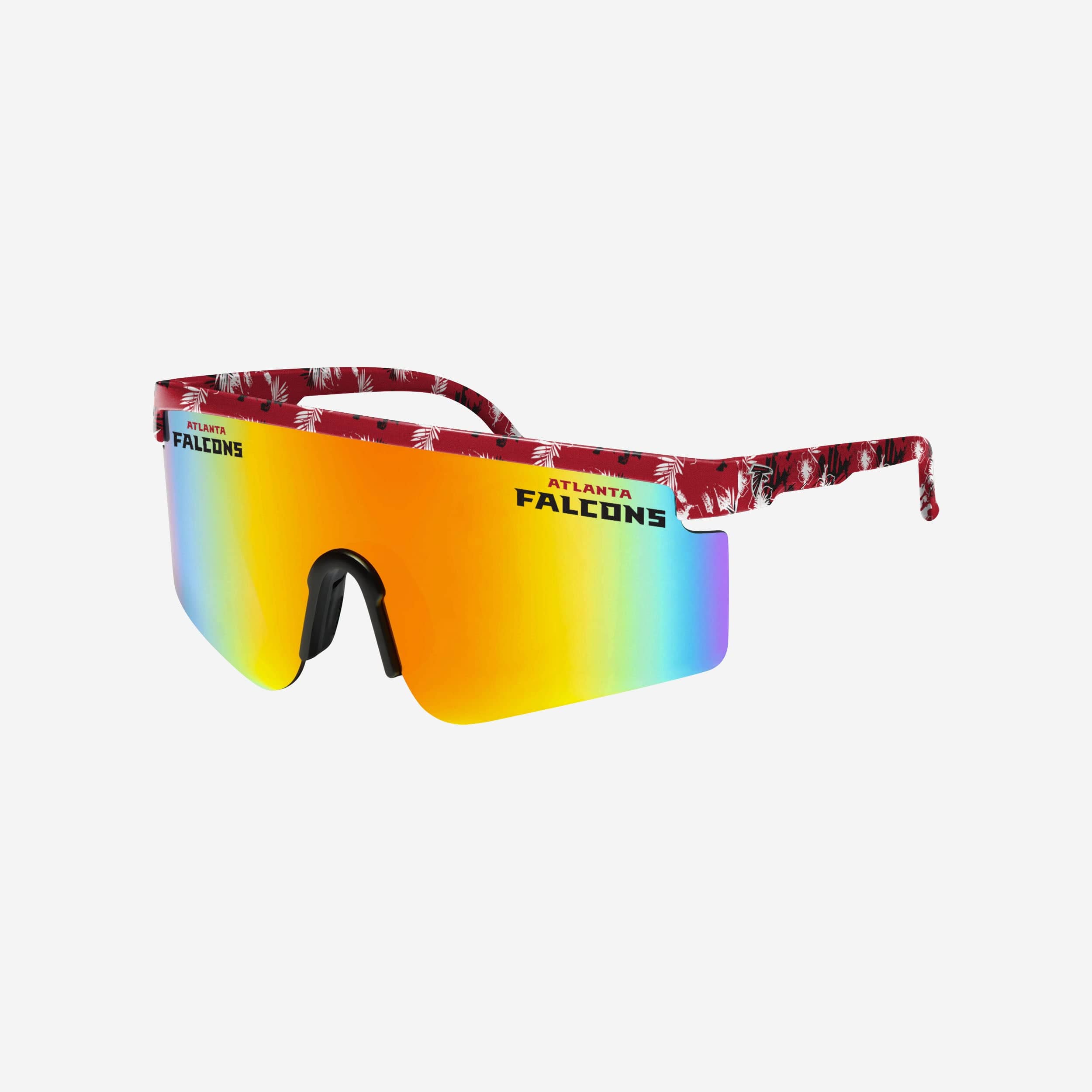 Stylish Atlanta Falcons Floral Large Frame Sunglasses
