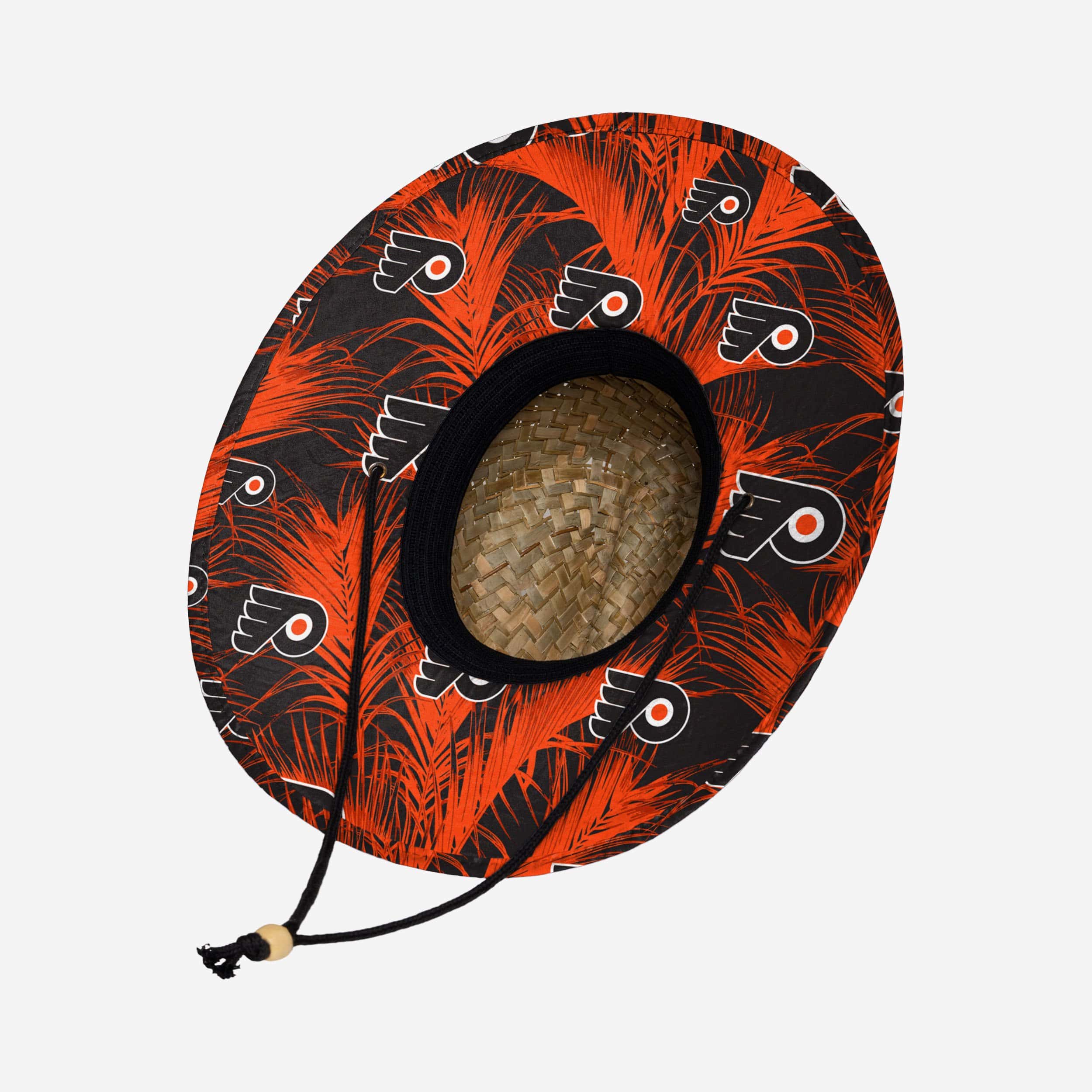Sizzling Philadelphia Flyers Floral Straw Hat