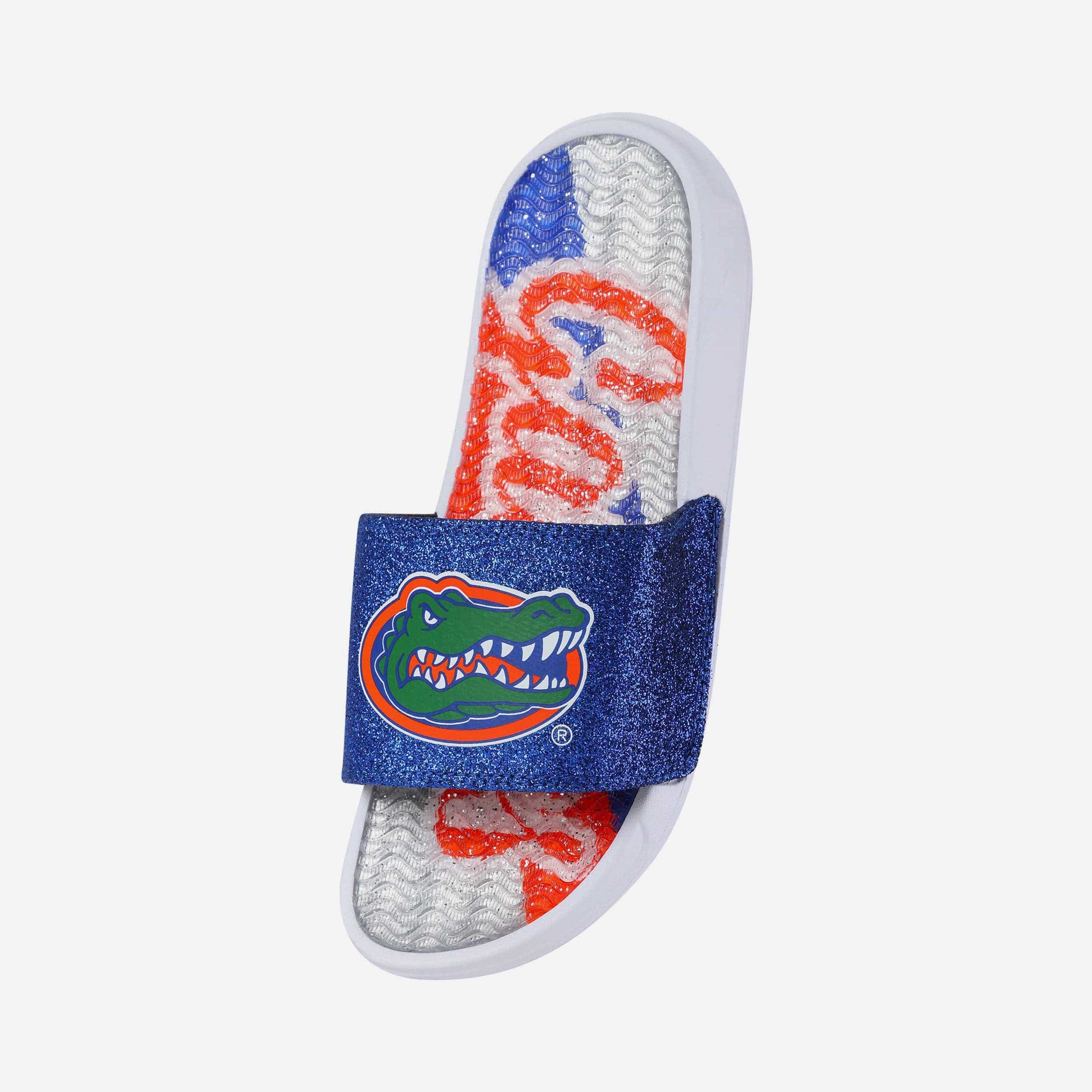 Florida Gators Women's Sparkling Gel Slides - Show Your Team Spirit!