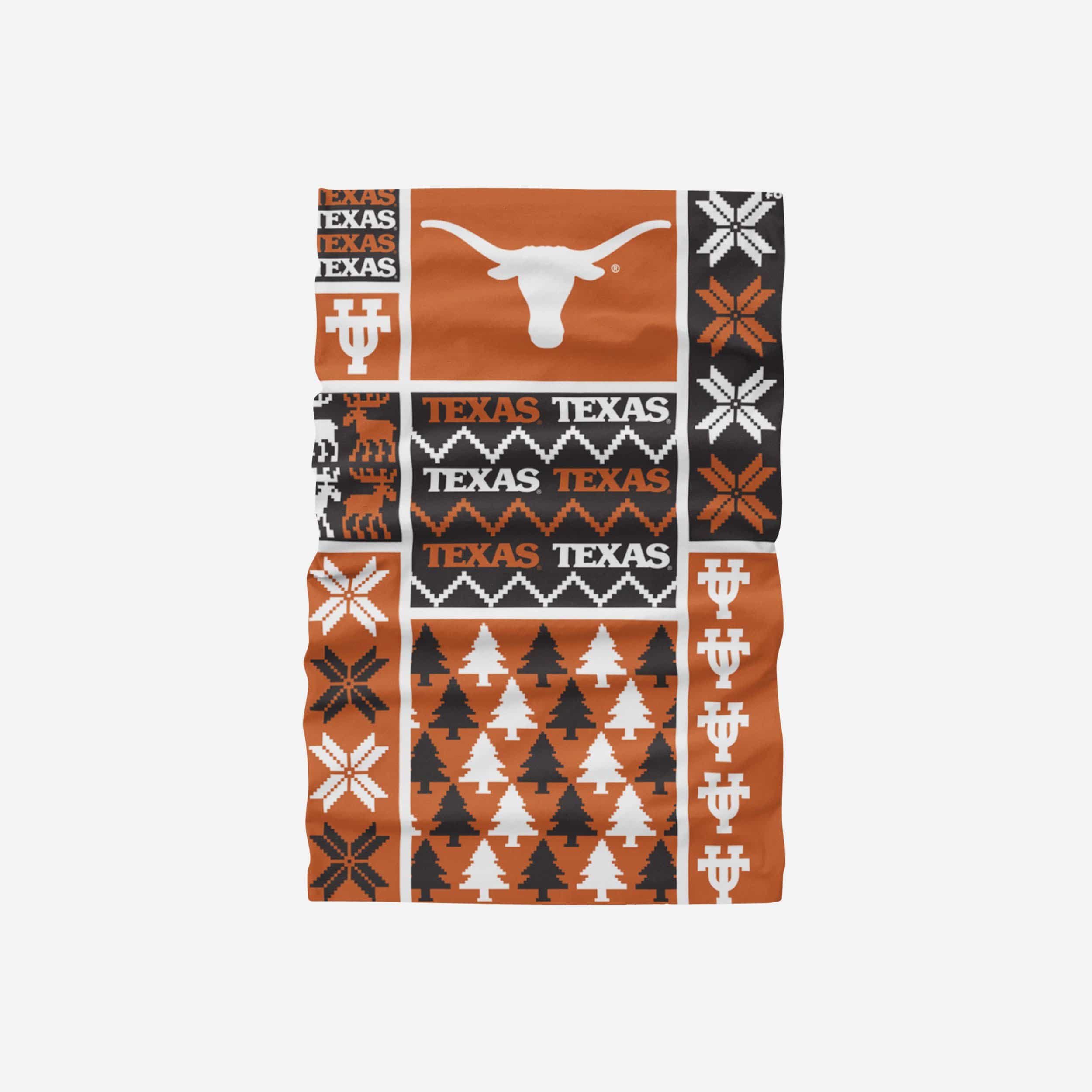 Texas Longhorns Dynamic Block Gaiter Scarf - Show Your Team Spirit!