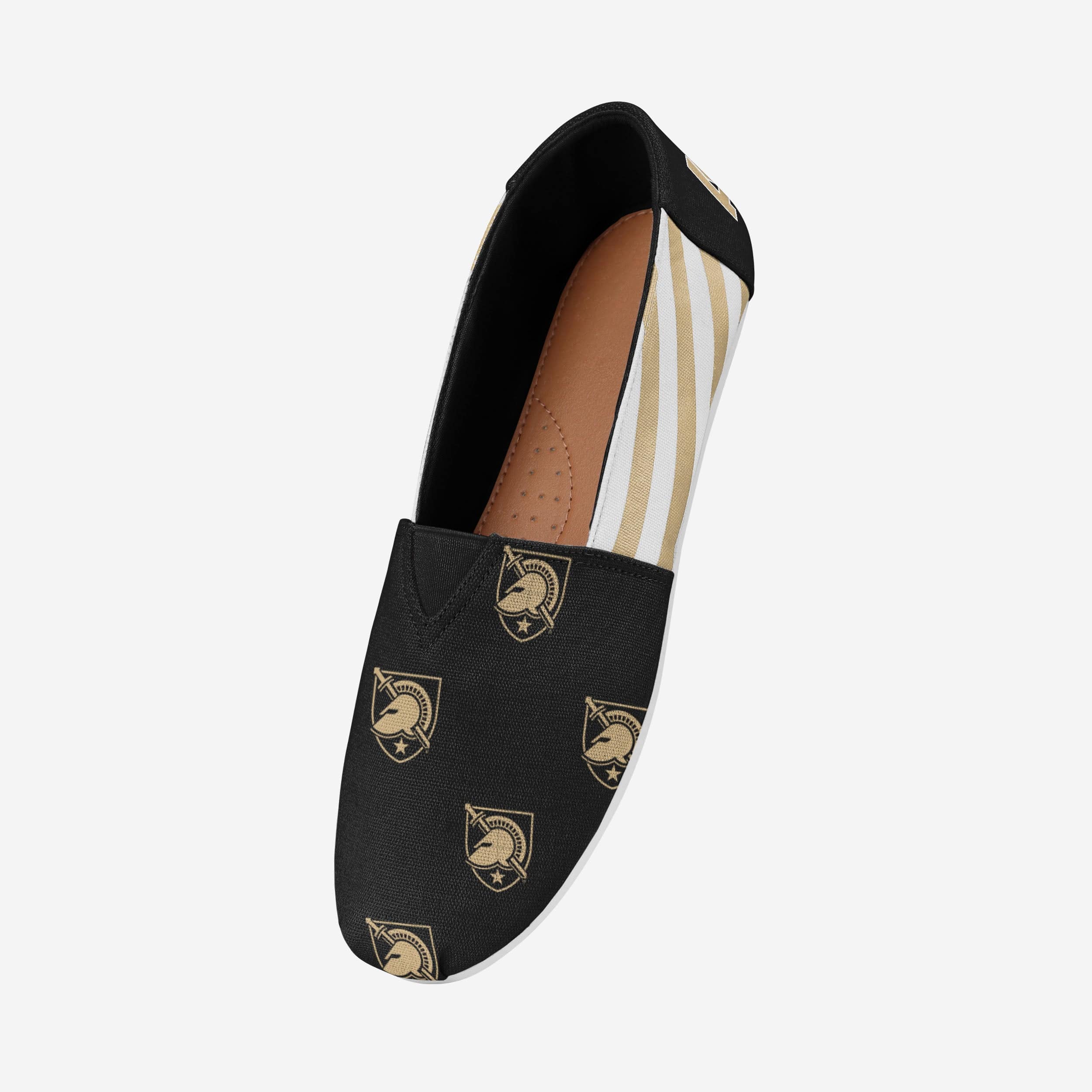 Army Black Knights Women's Stylish Stripe Canvas Shoes