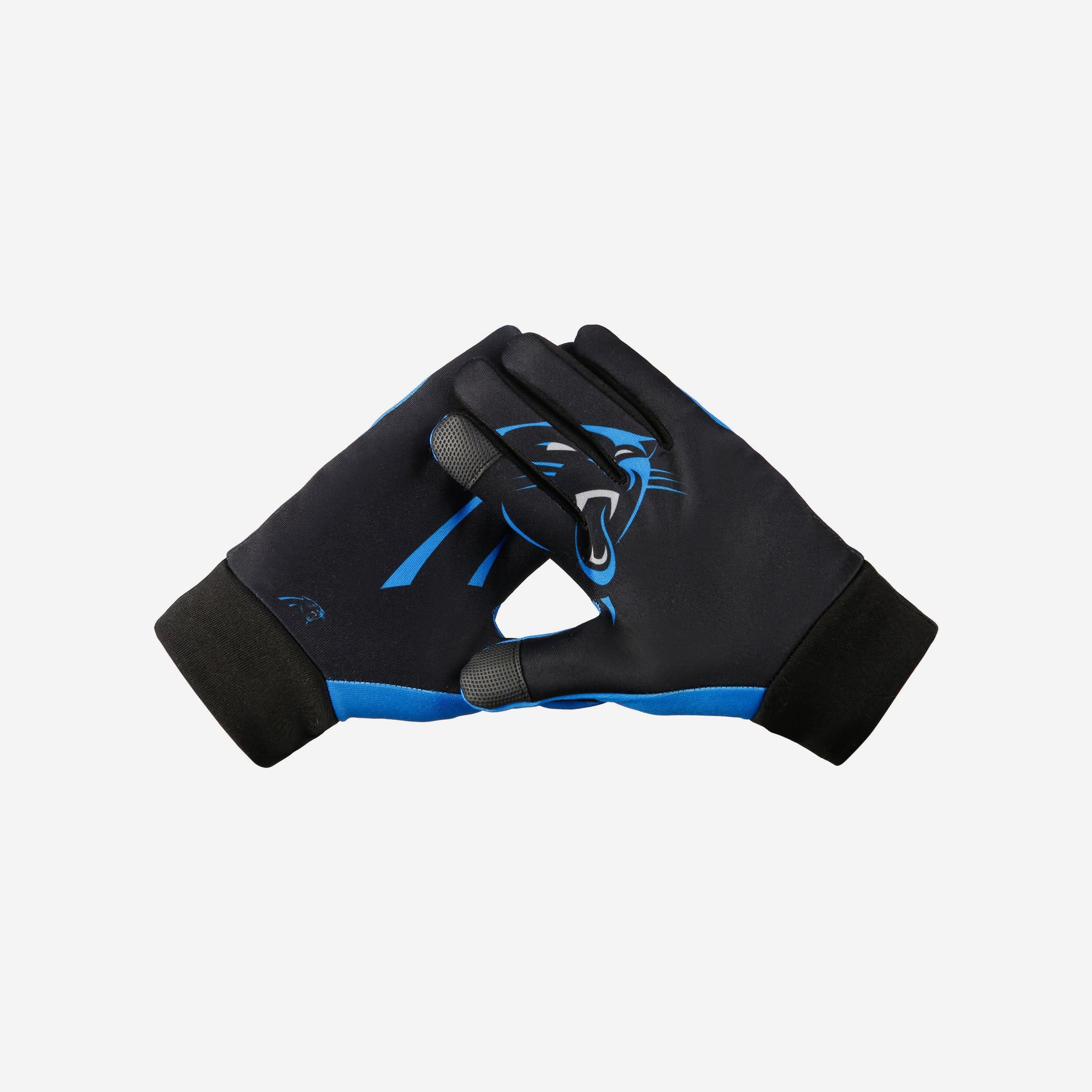 Carolina Panthers Palm Logo Texting Gloves - Show Your Team Spirit!