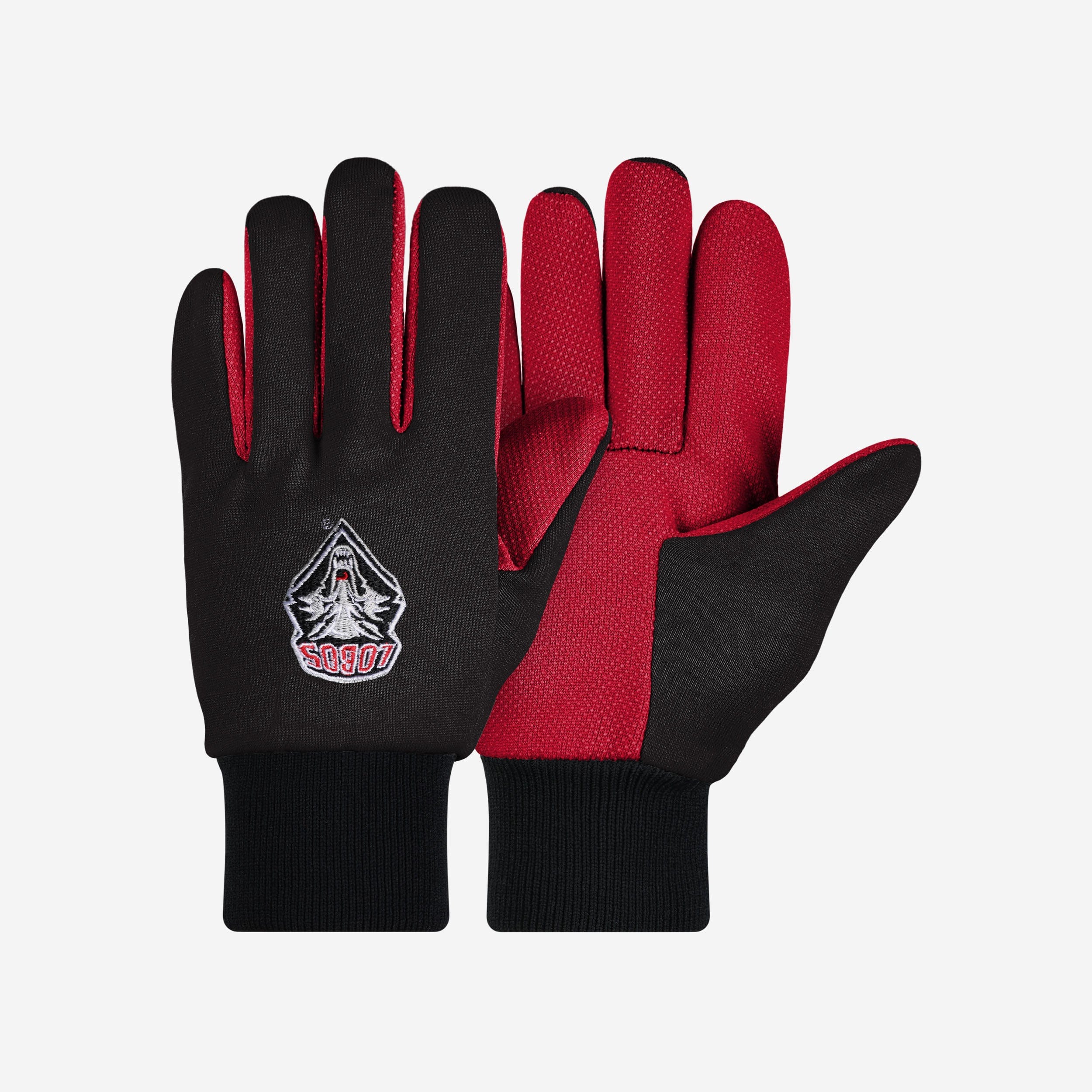 New Mexico Lobos Stylish Colored Palm Utility Gloves