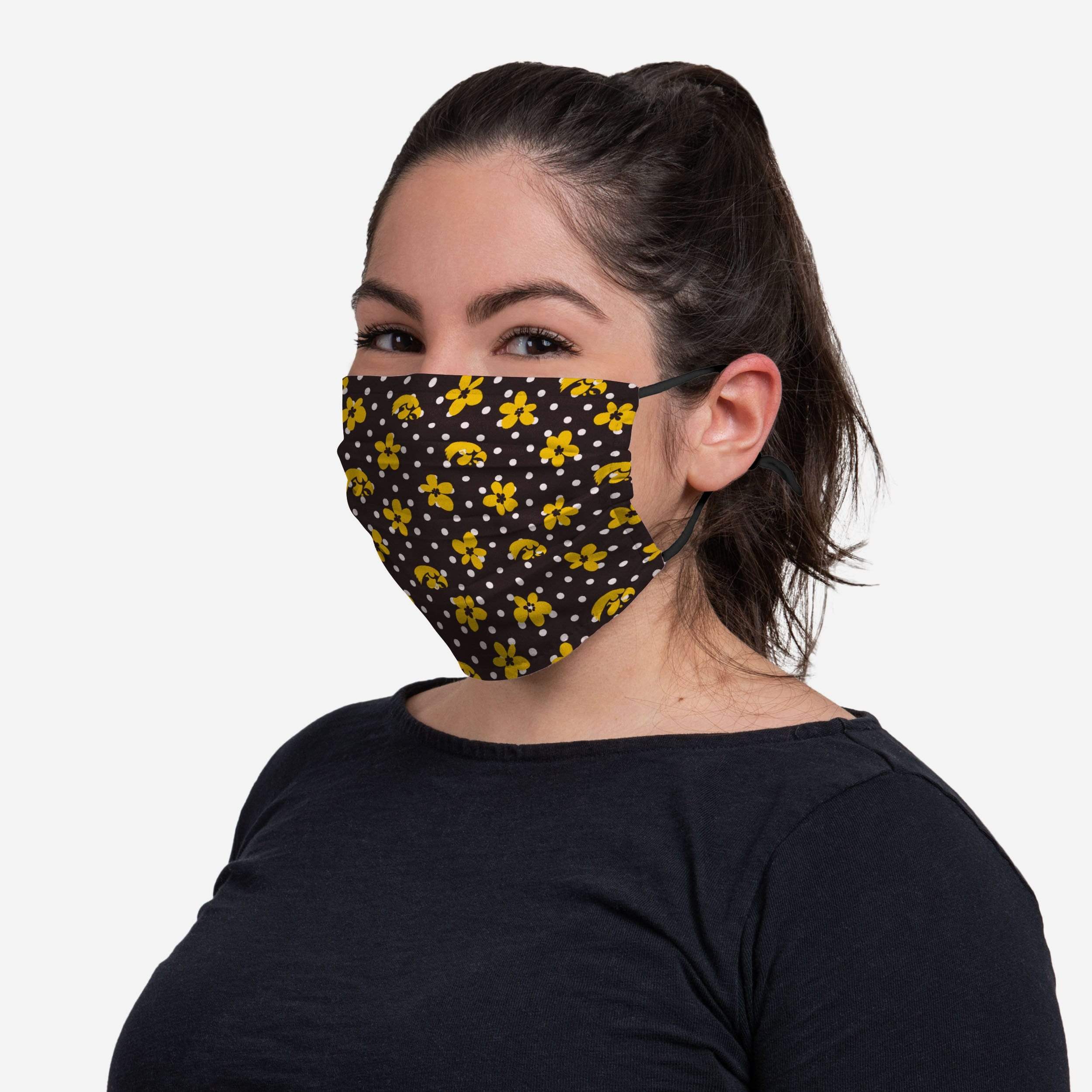 Iowa Hawkeyes Gameday Gardener 3-Pack Stylish Face Covers