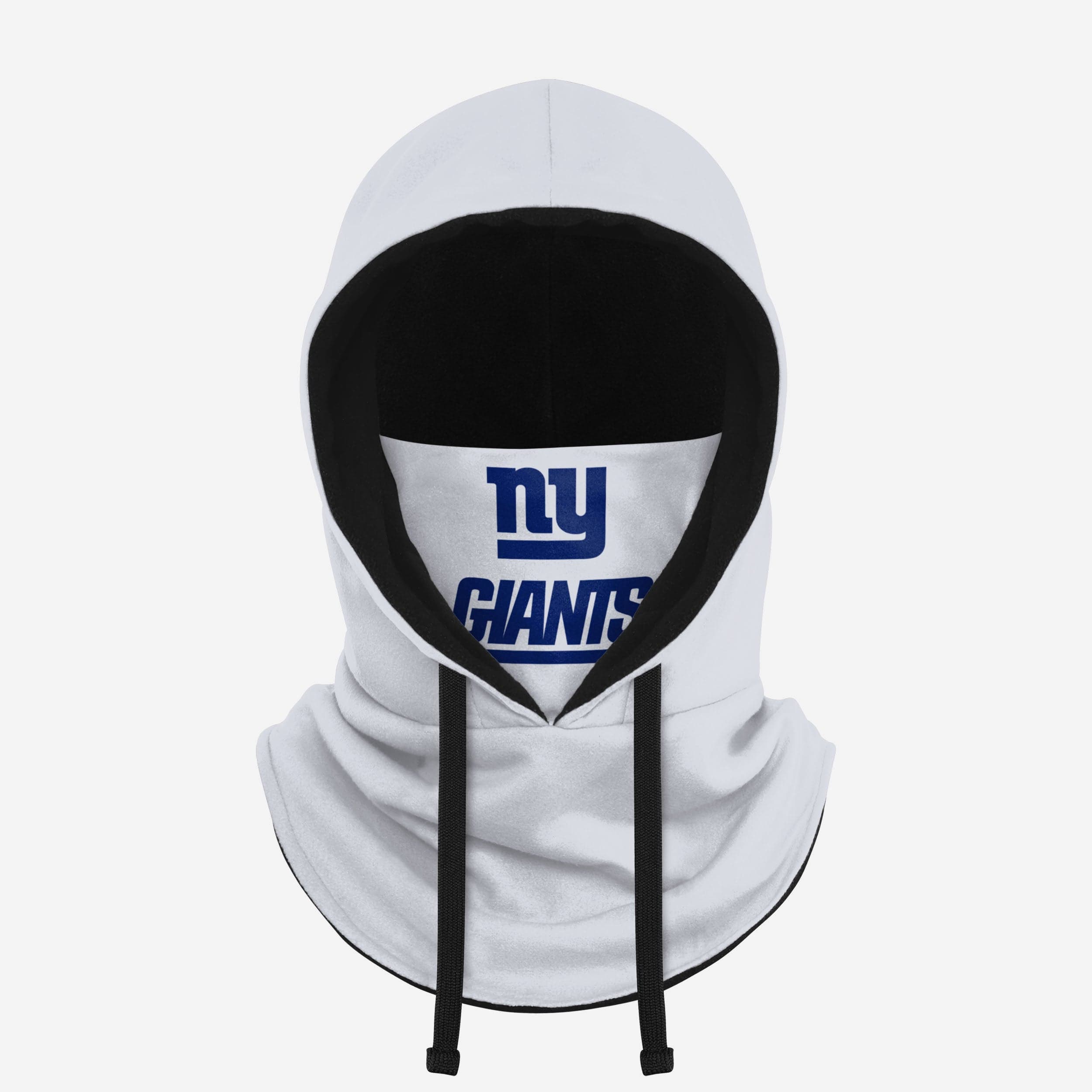New York Giants White Drawstring Hooded Gaiter - Your Ultimate Winter Essential