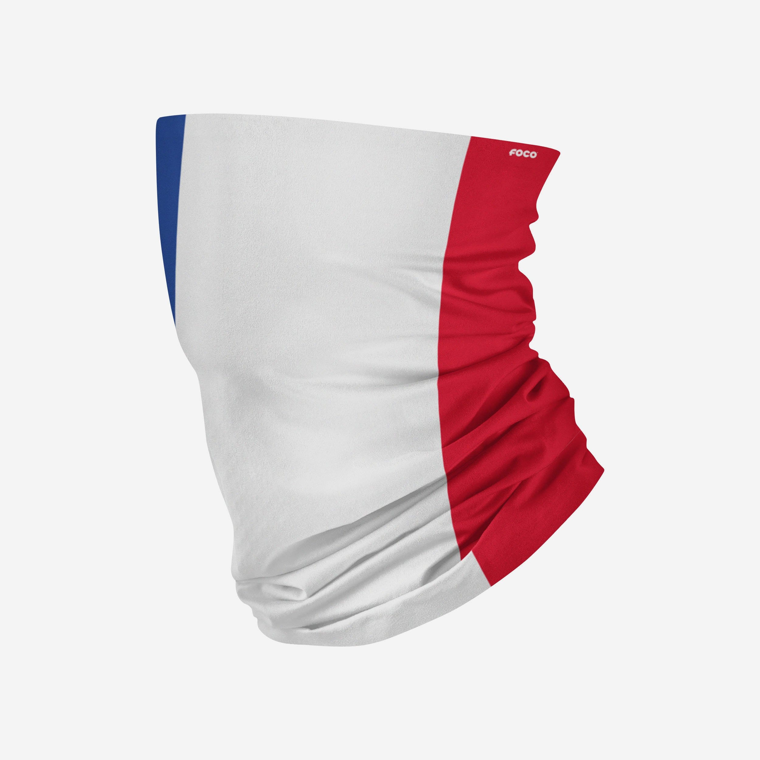 Stylish France Flag Gaiter Scarf - Your Fashion Statement!