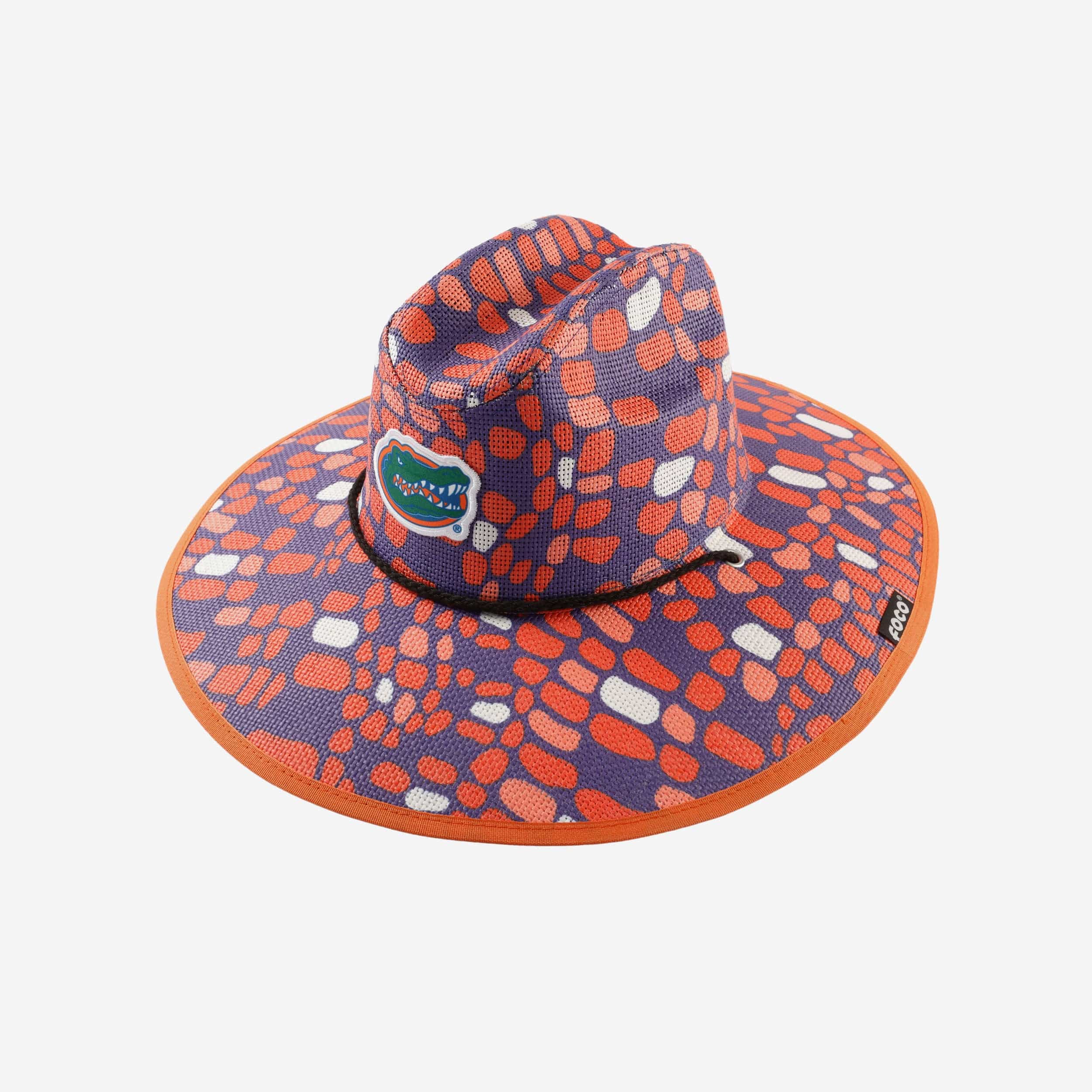 Florida Gators Thematic Straw Hat: Show Your Team Spirit!