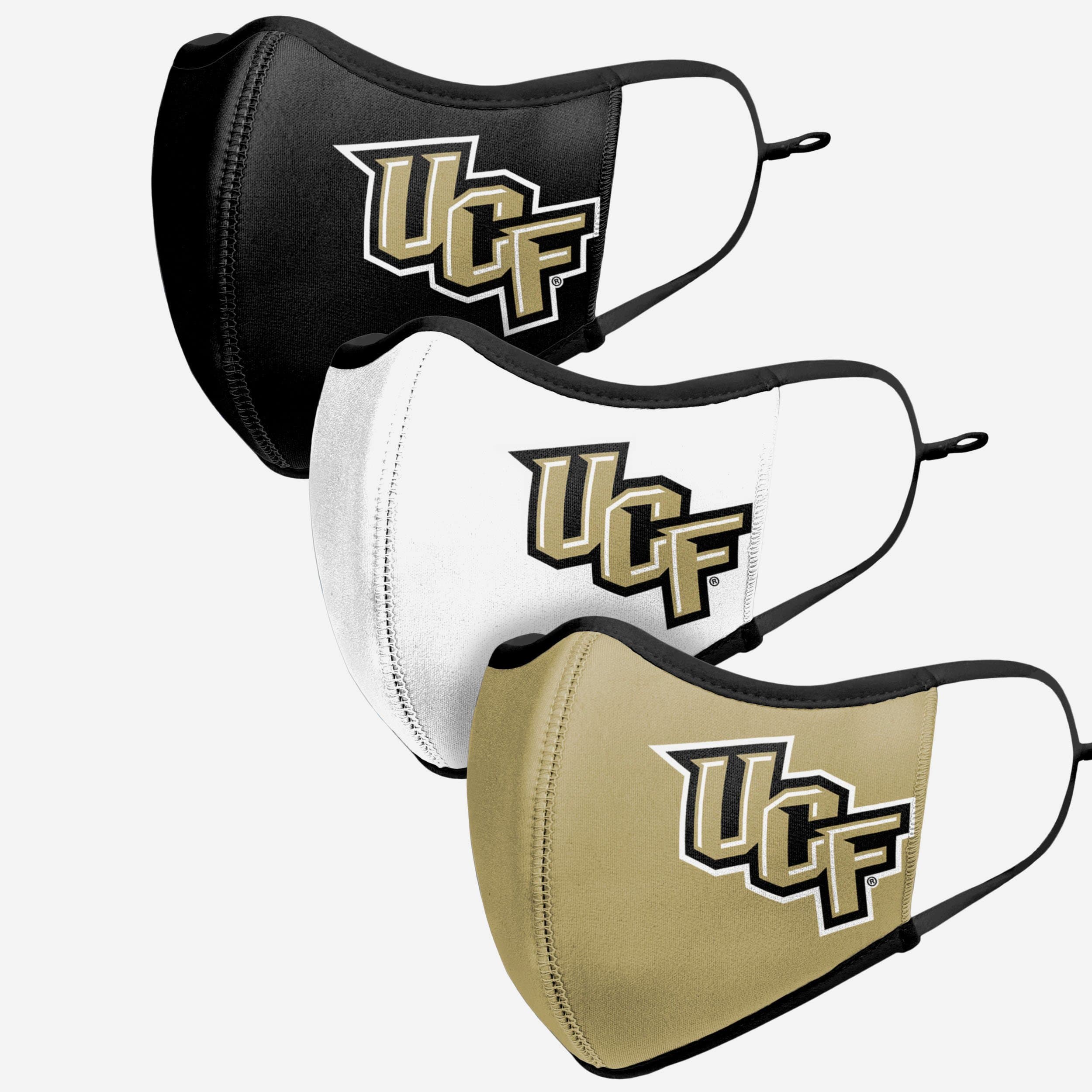 UCF Knights 3-Pack Fashionable Sports Face Covers