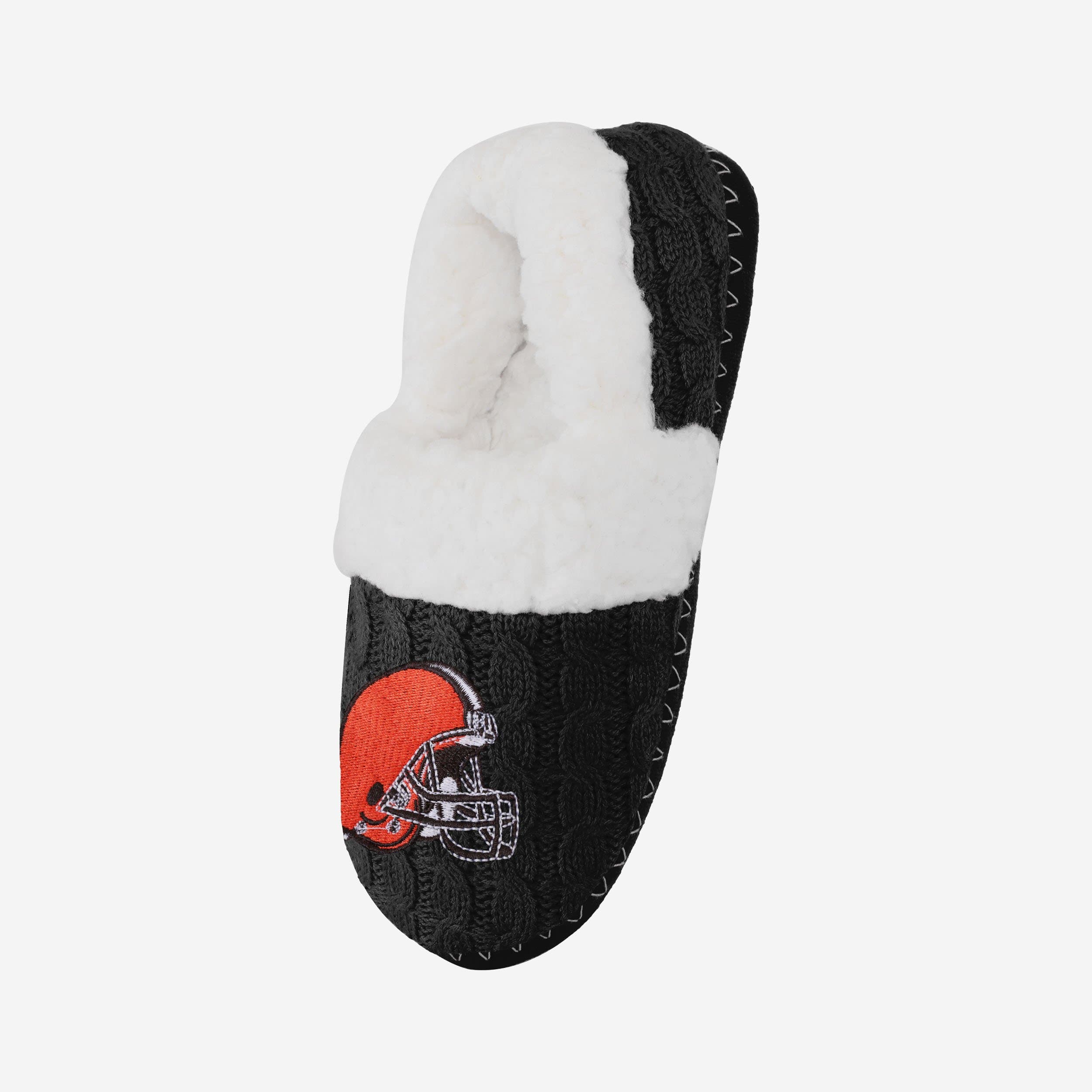 Cleveland Browns Women's Team Color Moccasin Slippers - Show Your Team Spirit in Style!