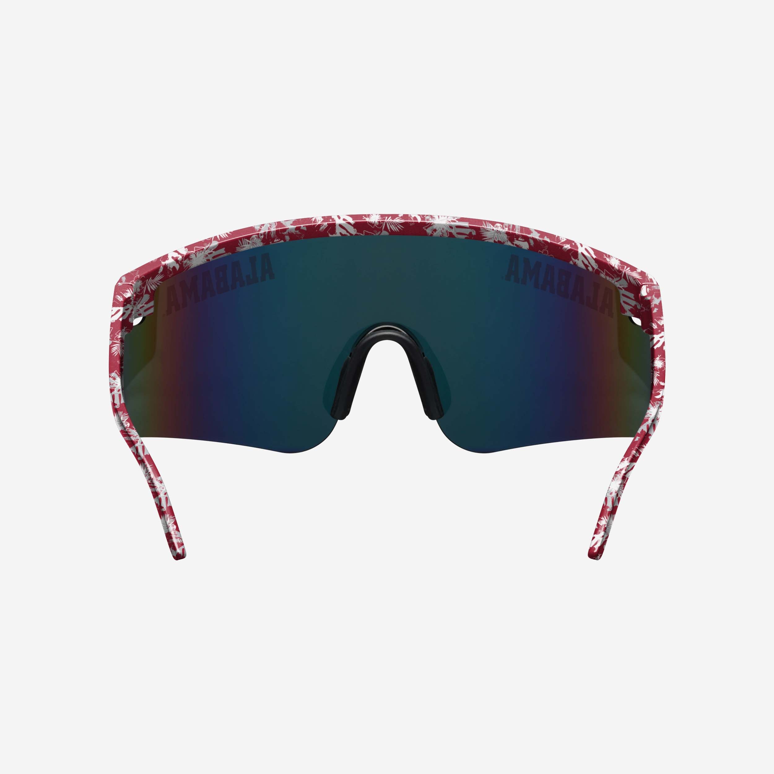 Alabama Crimson Tide Stylish Floral Large Frame Sunglasses