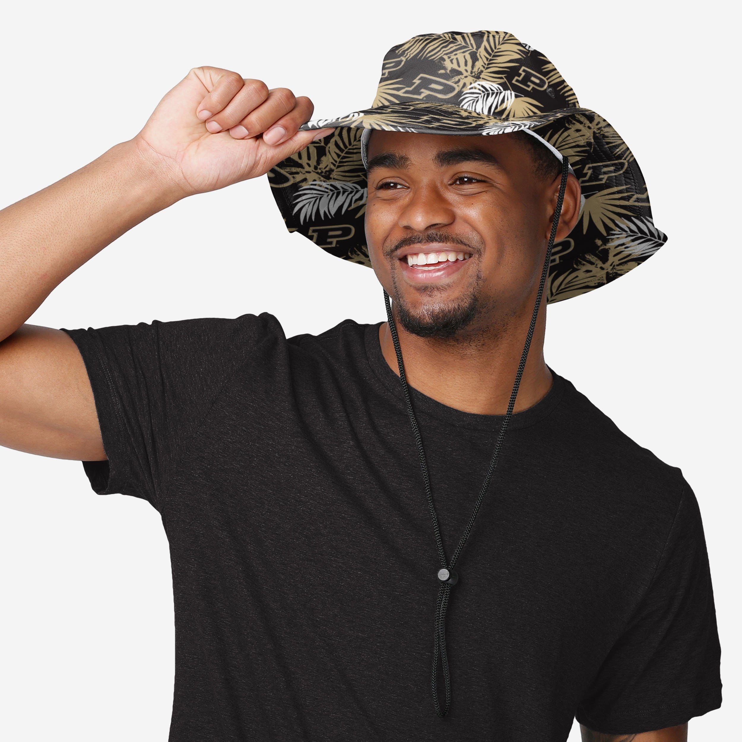 Purdue Boilermakers Floral Boonie Hat - Stay Stylish & Cool!