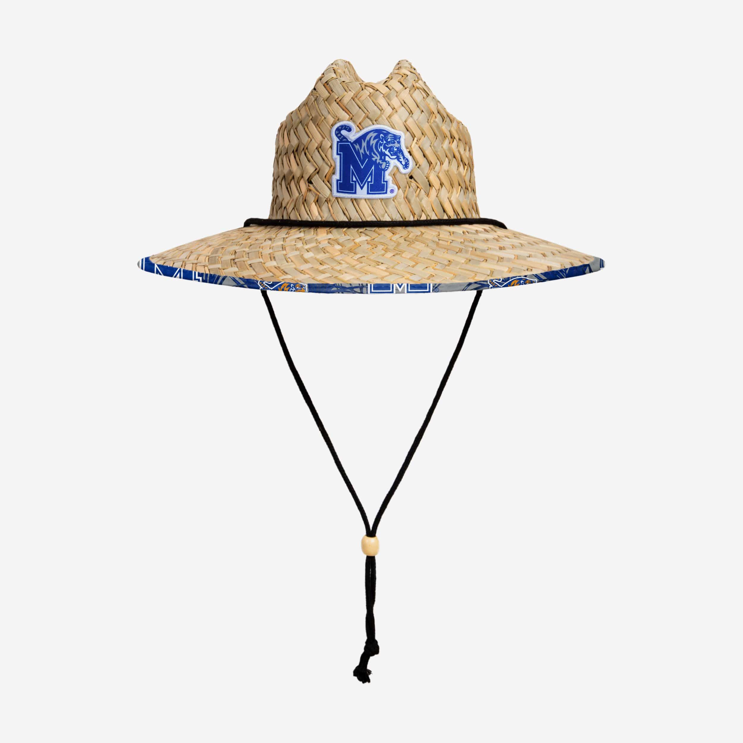 Memphis Tigers Floral Straw Hat - The Ultimate Summer Style