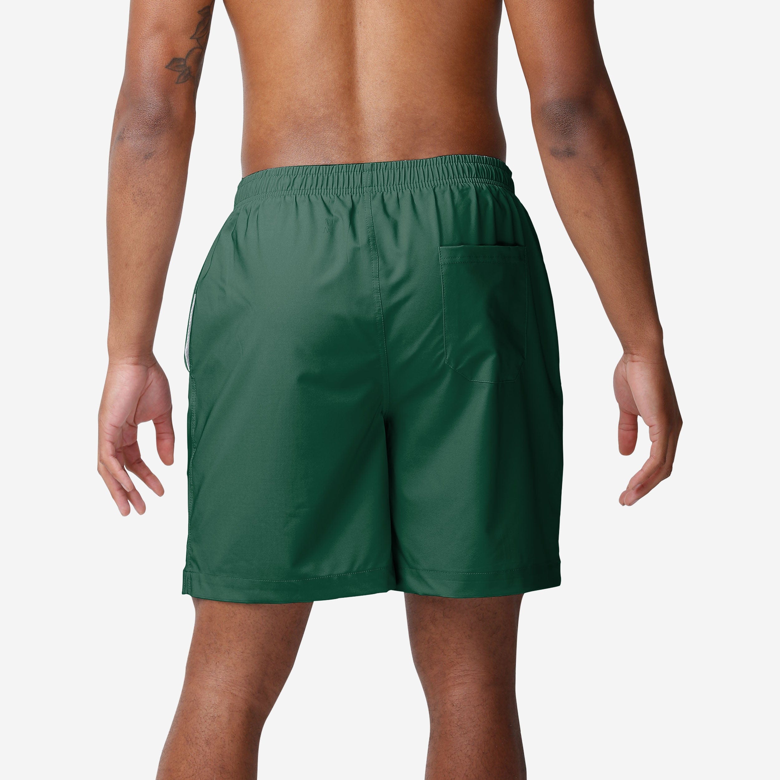 Miami Hurricanes Stylish Solid Wordmark Swimming Trunks