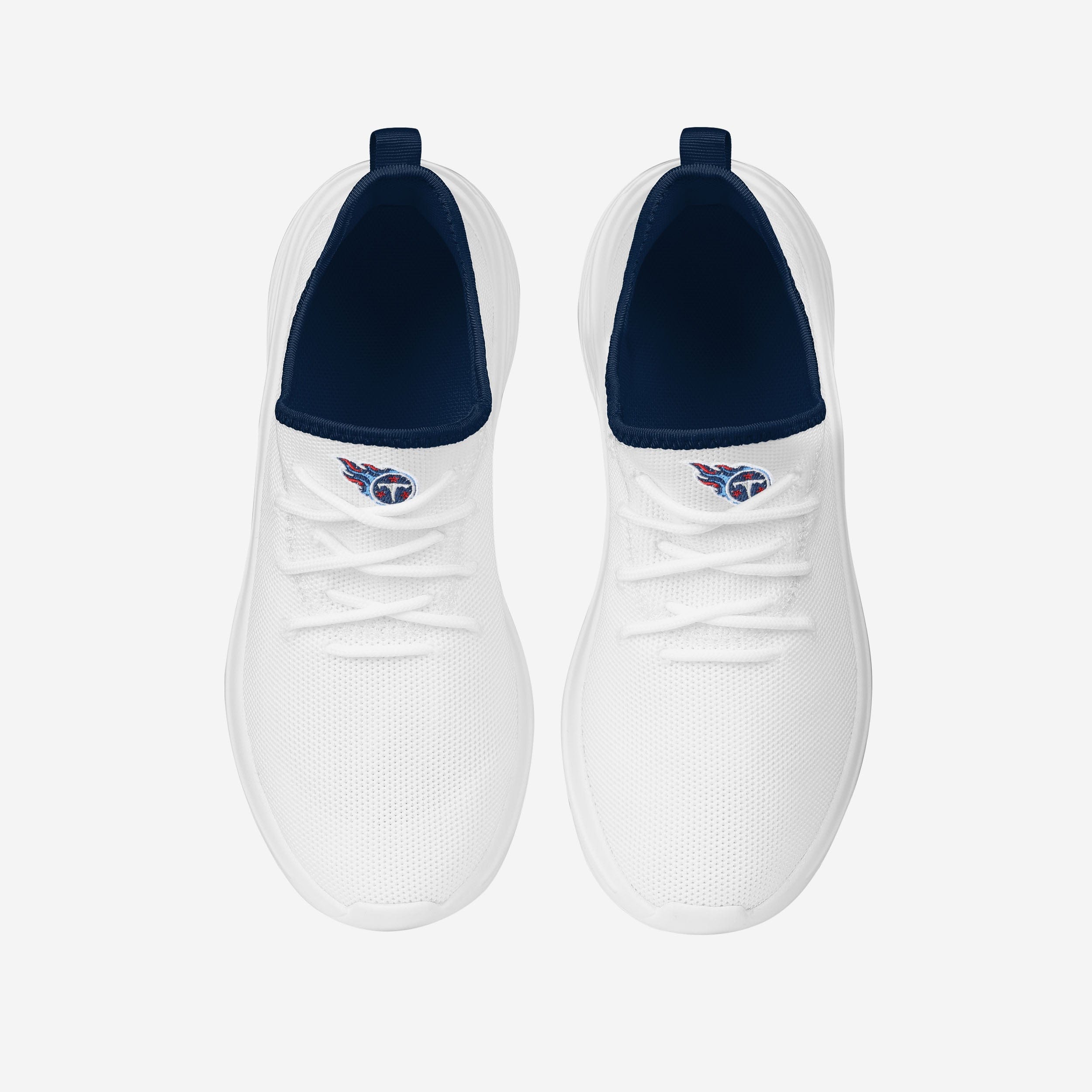 Tennessee Titans Women's Stunning White Midsole Sneakers