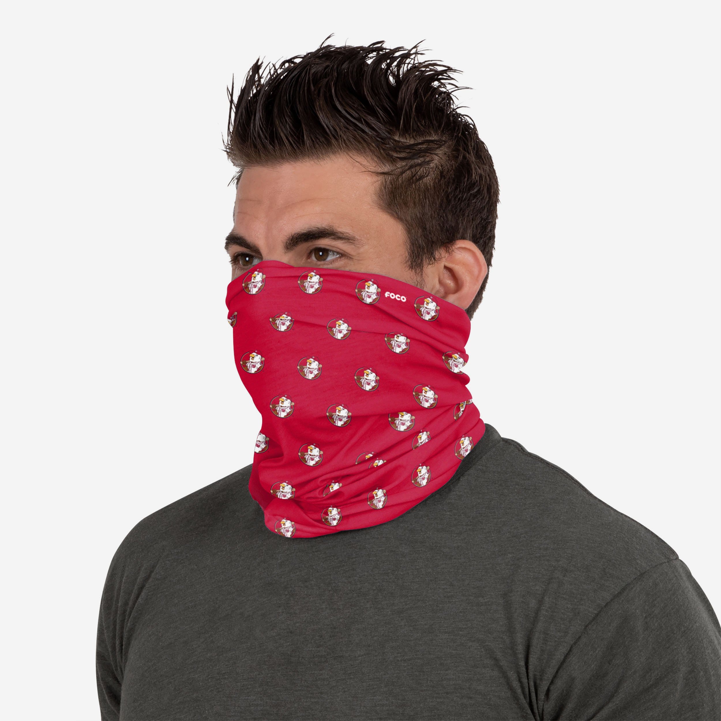 Screech Washington Nationals Mini Print Mascot Gaiter Scarf - A Must - Have for Fans!