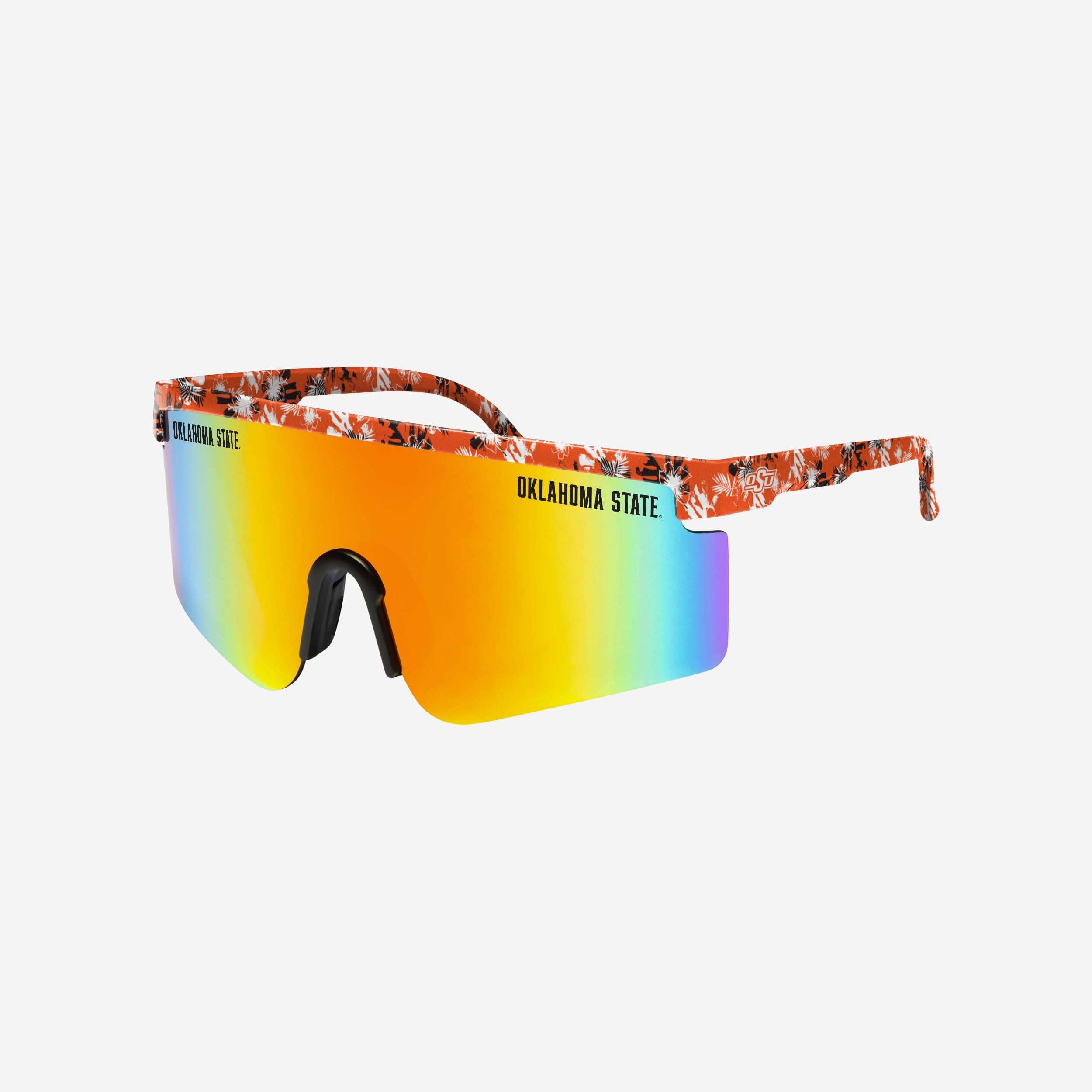 Stylish Oklahoma State Cowboys Floral Large Frame Sunglasses