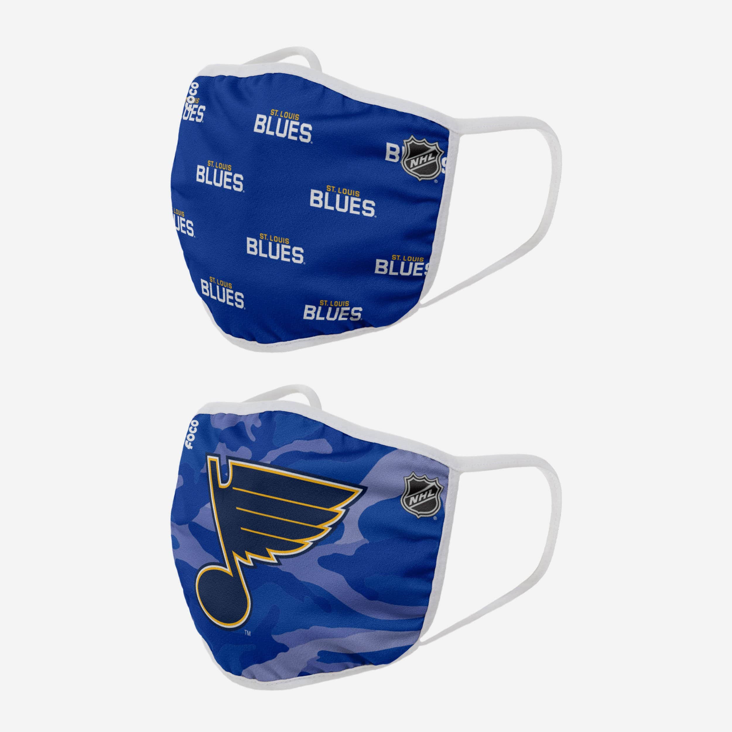 St Louis Blues 2-Pack Clutch Face Covers - Show Your Team Spirit!