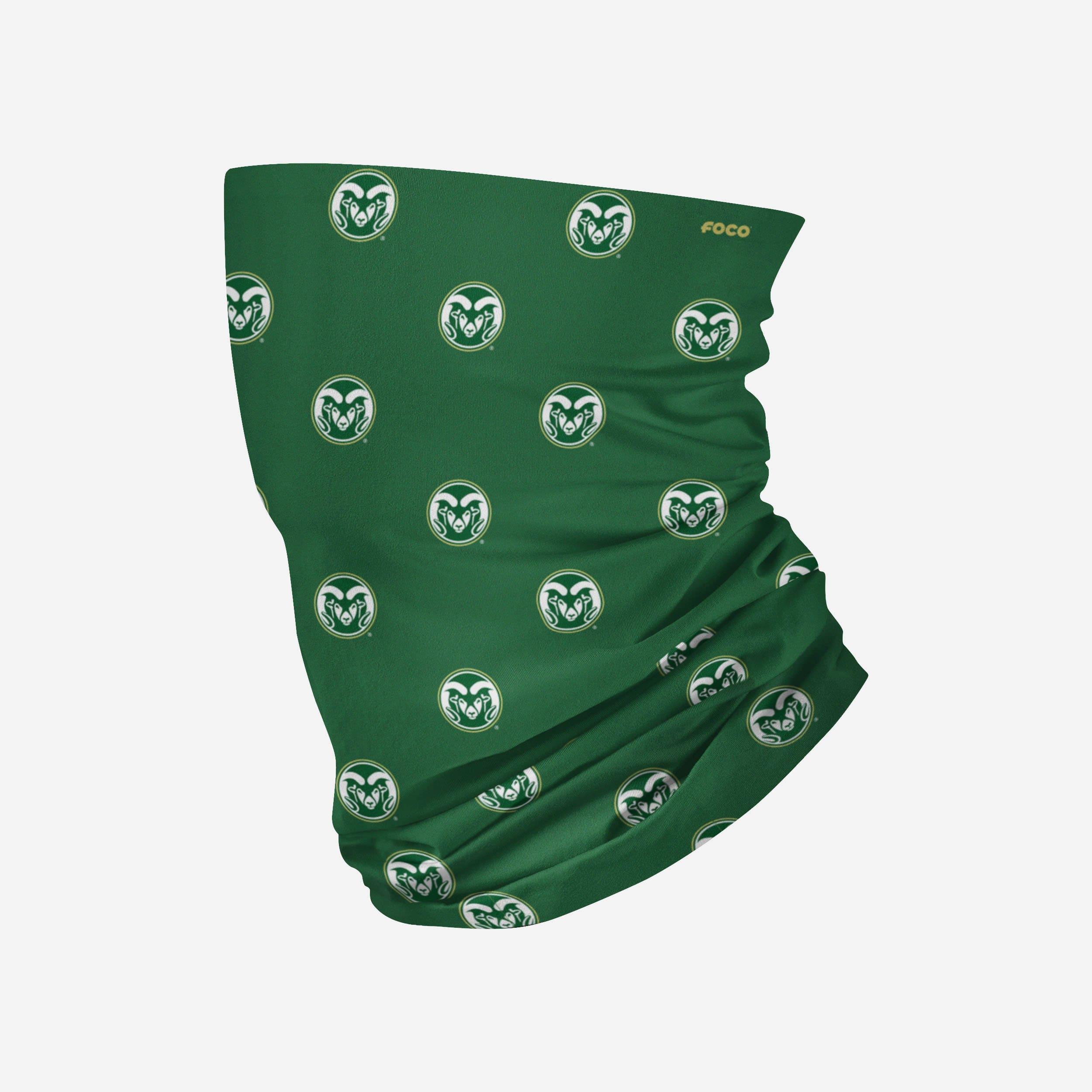 Colorado State Rams Mini Print Logo Gaiter Scarf - Show Your Team Spirit!