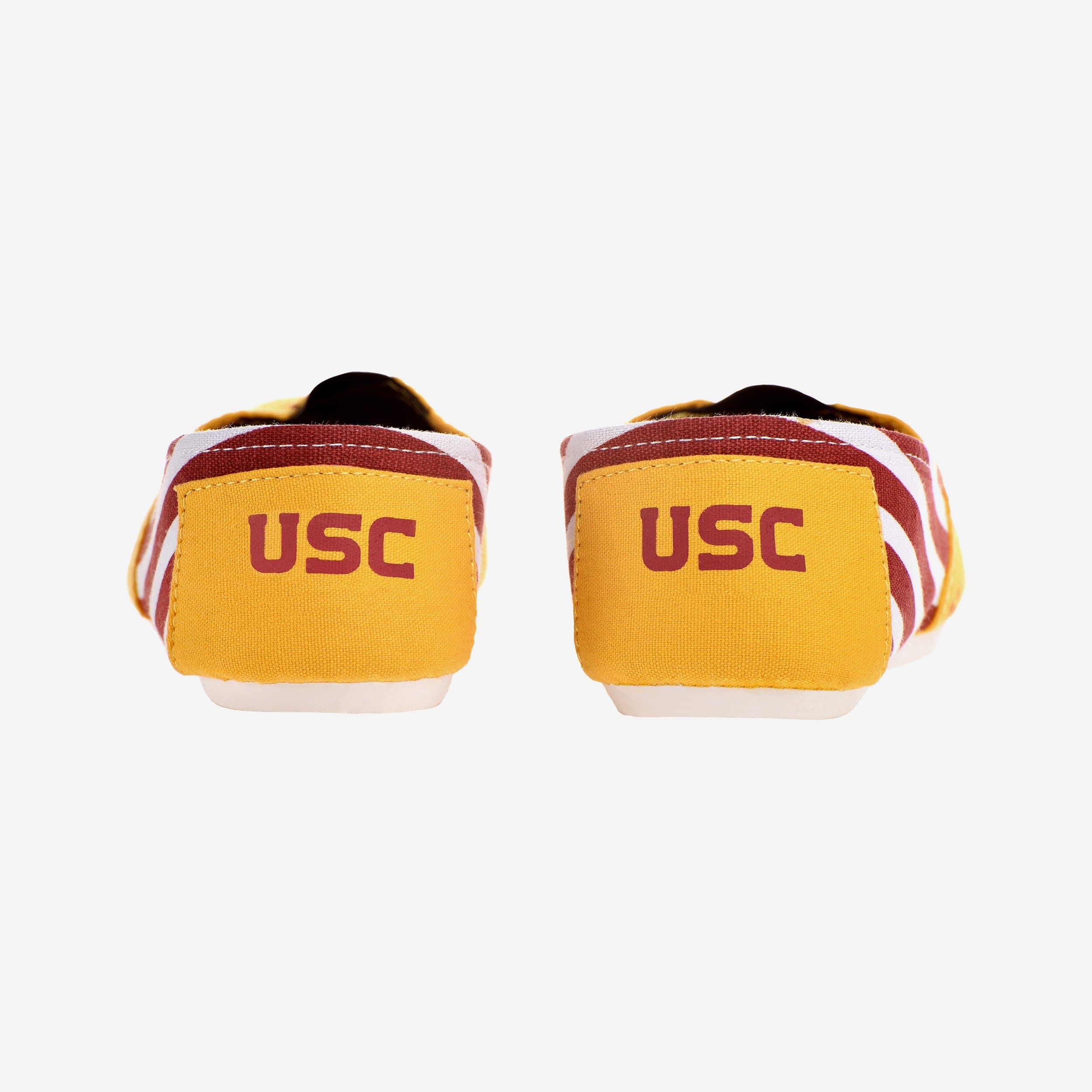 USC Trojans Women's Stylish Stripe Canvas Shoes - Rock Your Team Spirit!