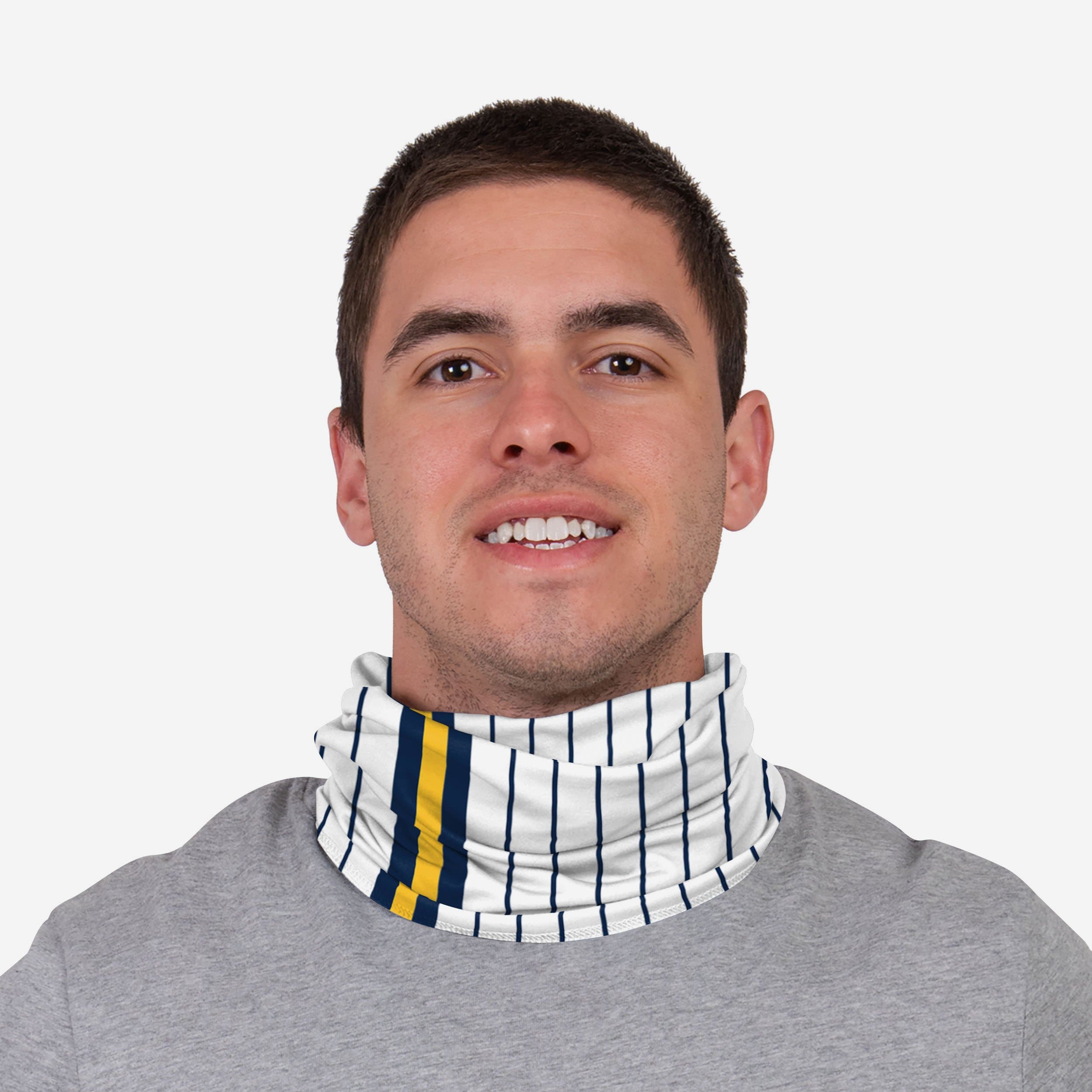 Milwaukee Brewers Big Logo Gameday Gaiter Scarf - Show Your Team Spirit!