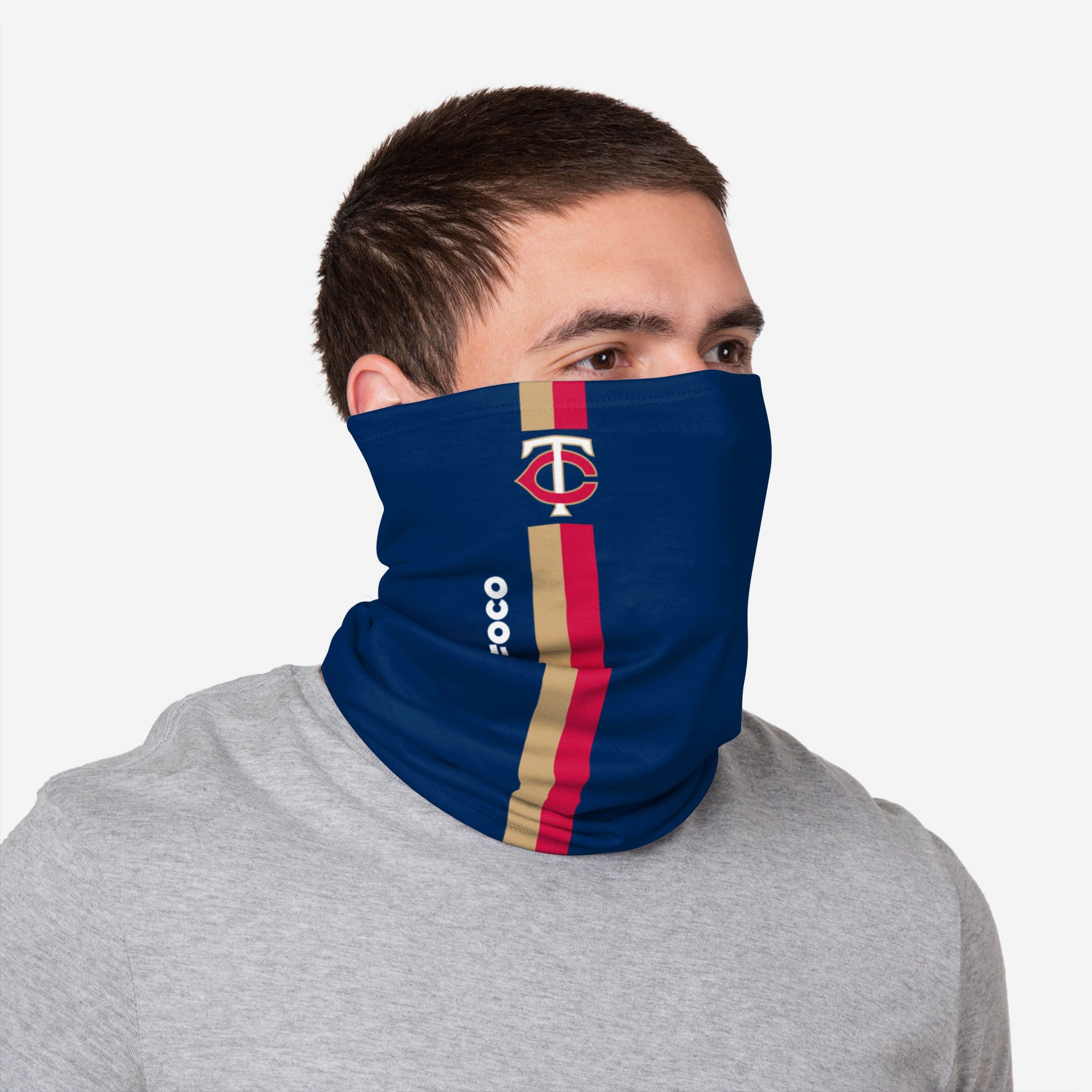 Minnesota Twins Big Logo Gameday Gaiter Scarf - Your Ultimate Team Spirit Accessory