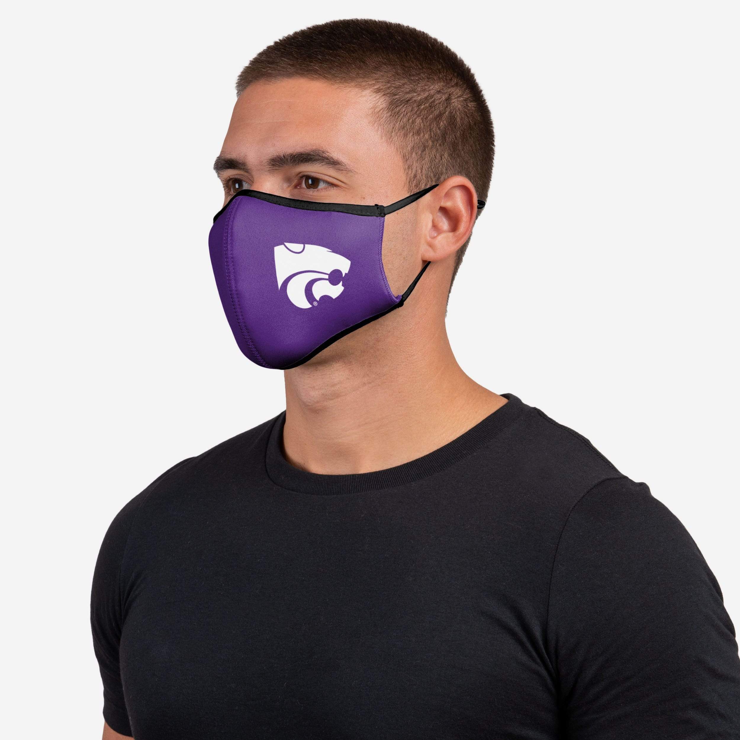 Kansas State Wildcats Original 3-Pack Sports Face Cover - Represent Your Team in Style!