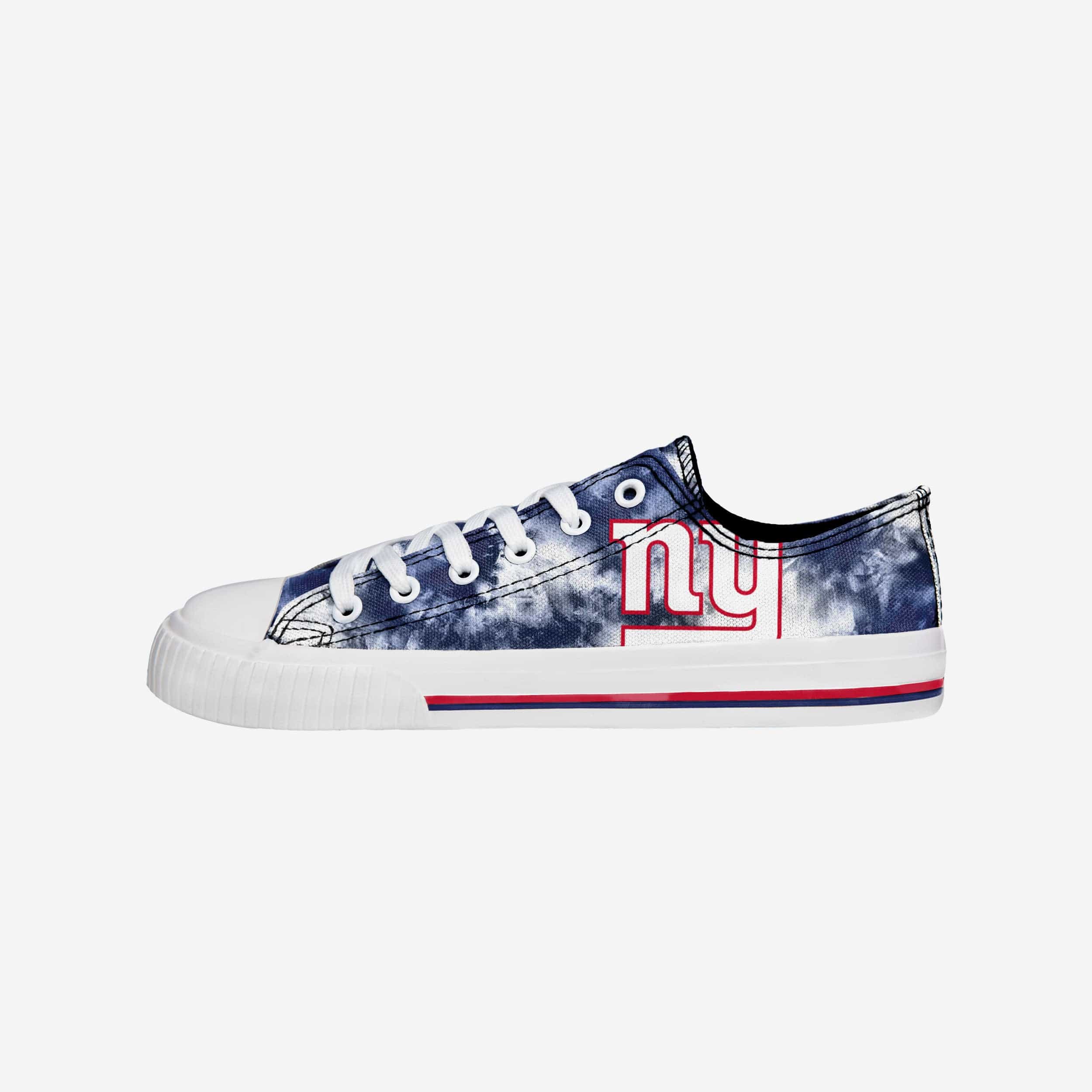 New York Giants Women's Low-Top Tie-Dye Canvas Shoes: A Colorful Fan Essential