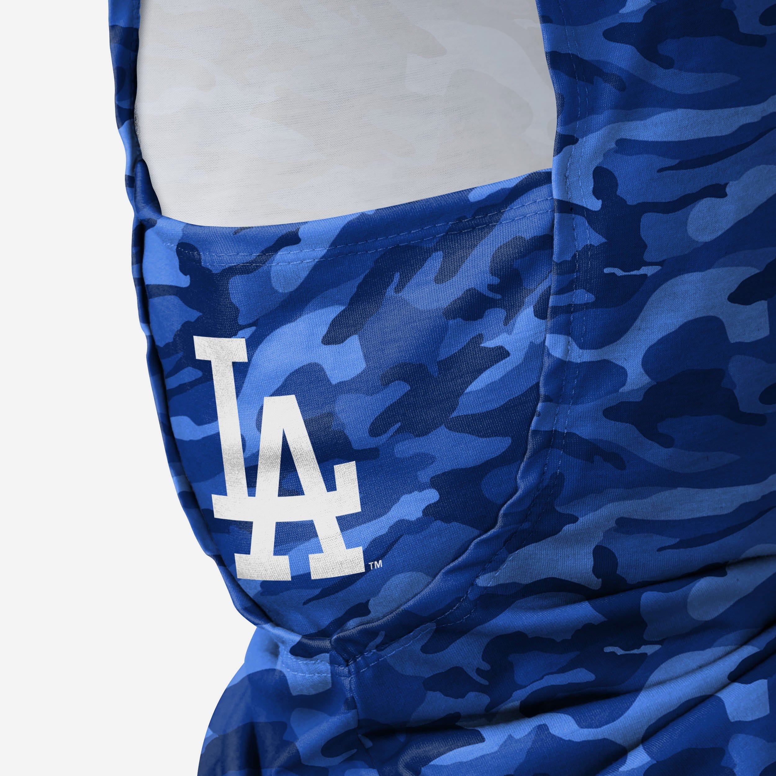 Los Angeles Dodgers Camo Lightweight Hooded Gaiter - Show Your Team Spirit in Style!