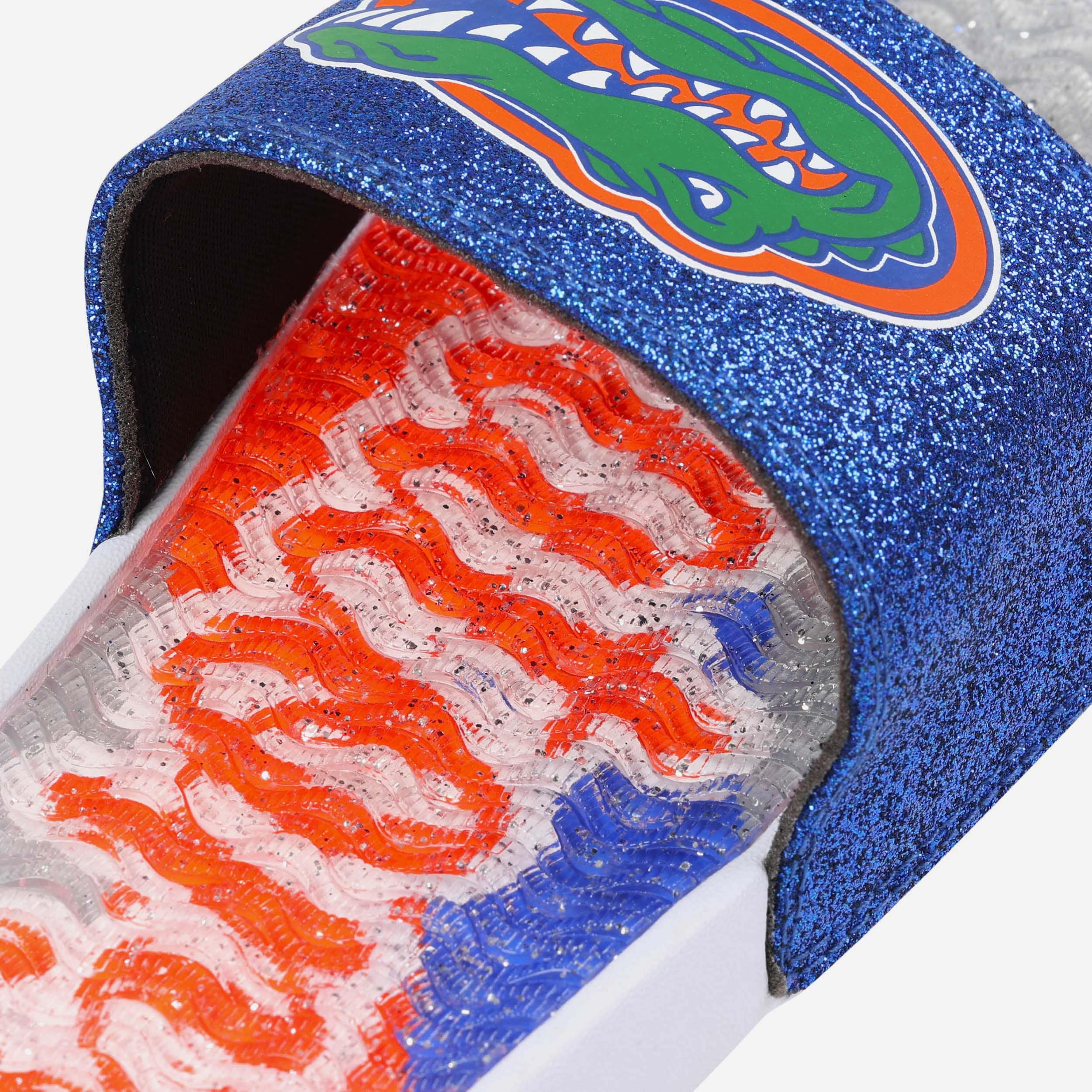 Florida Gators Women's Sparkling Gel Slides - Show Your Team Spirit!