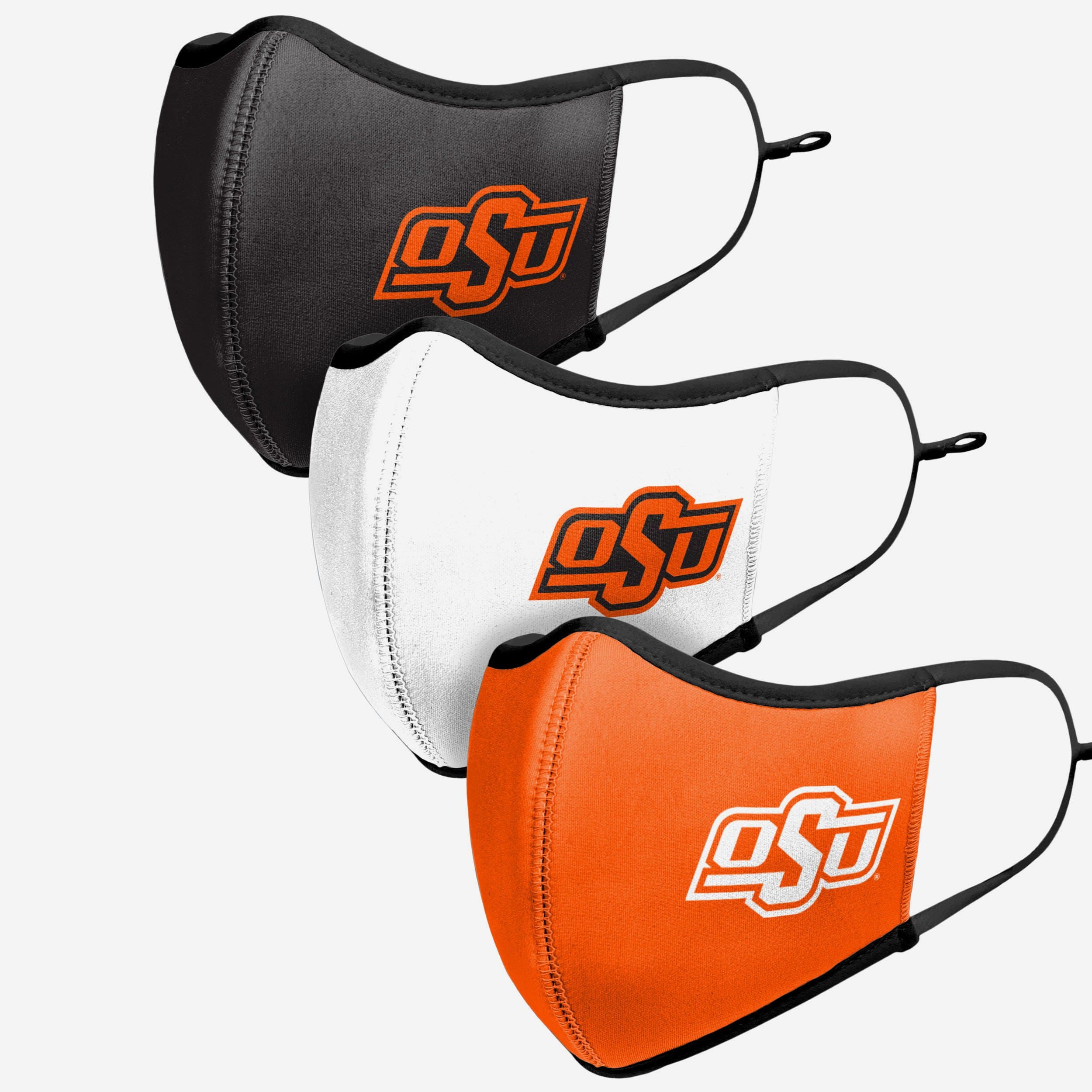 Oklahoma State Cowboys 3-Pack Sports Face Cover - Show Your Team Spirit!