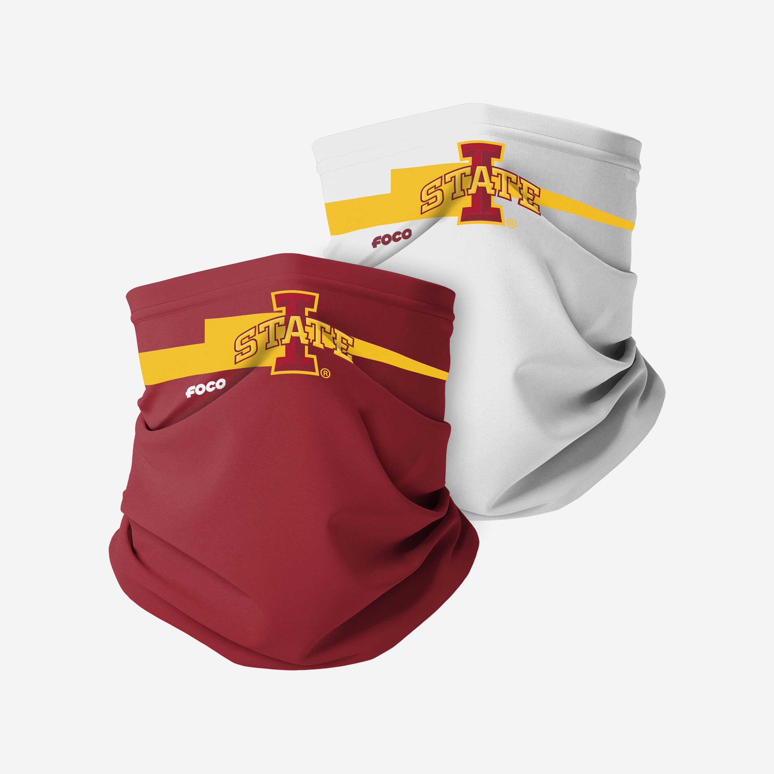Iowa State Cyclones Stitched 2-Pack Gaiter Scarf: Show Your Team Spirit!