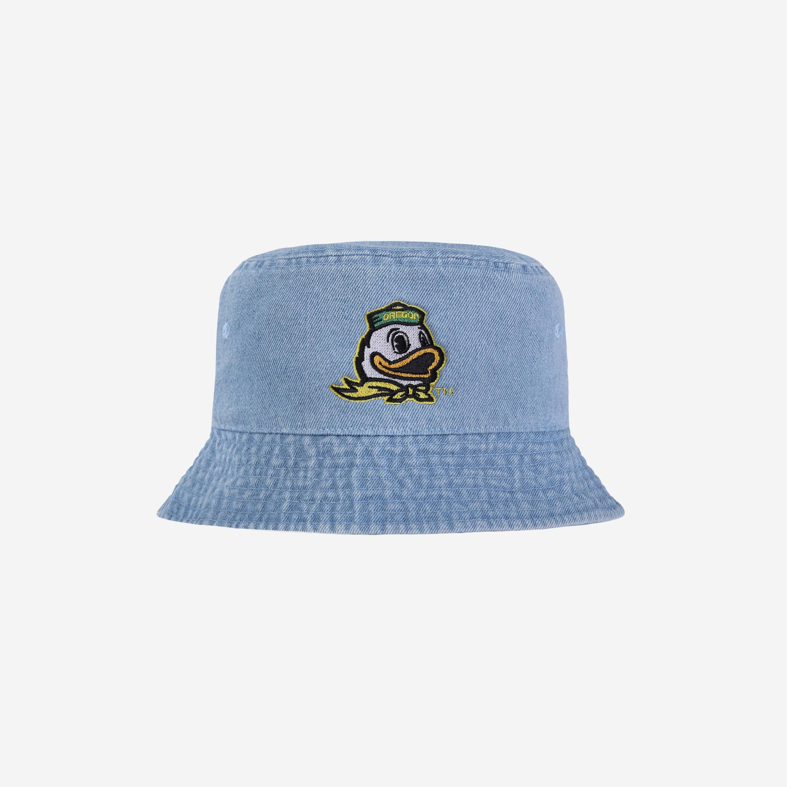 Stunning Oregon Ducks Denim Bucket Hat - Show Your Team Spirit!