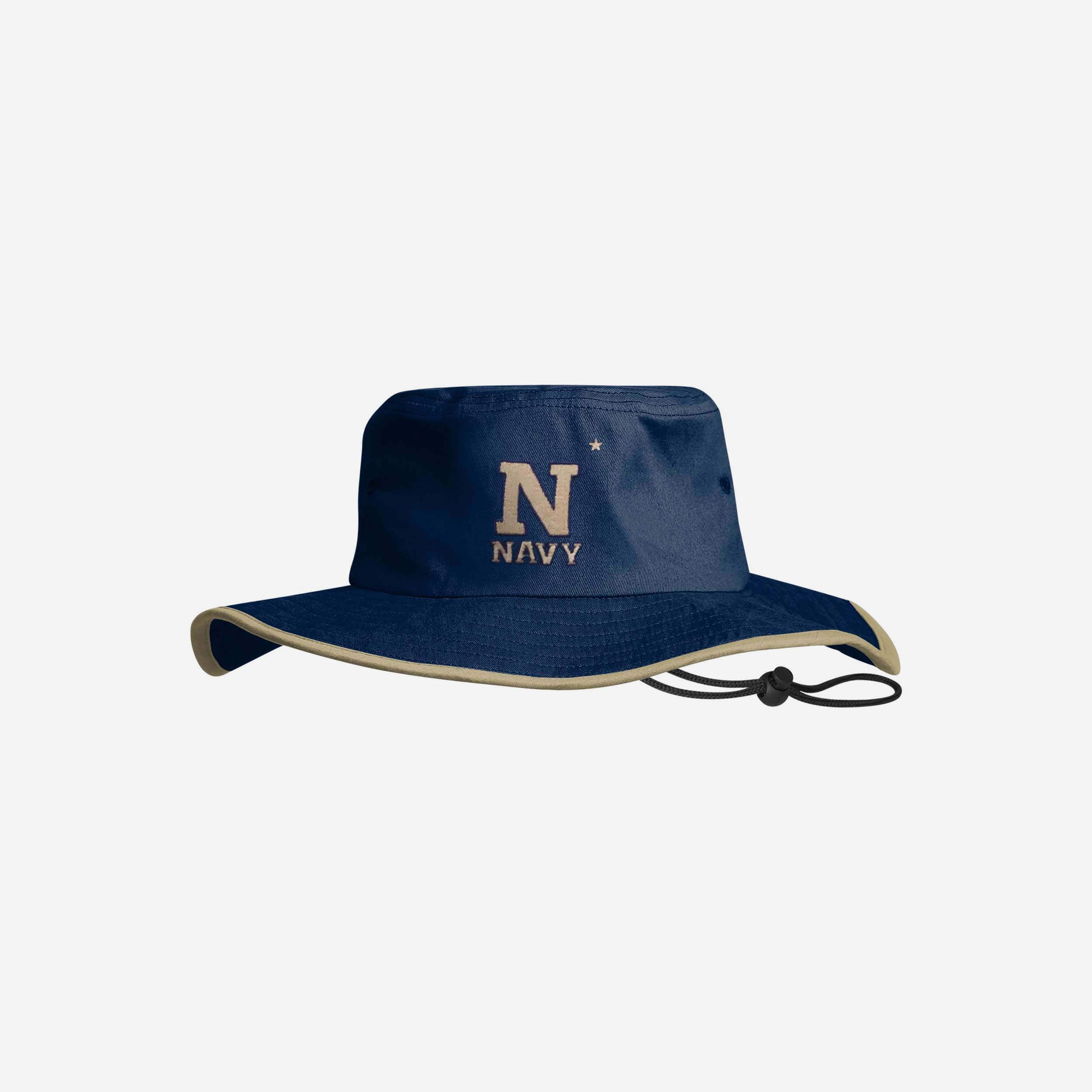 Navy Midshipmen Stylish Solid Boonie Hat - Keep Cool on Game Day!
