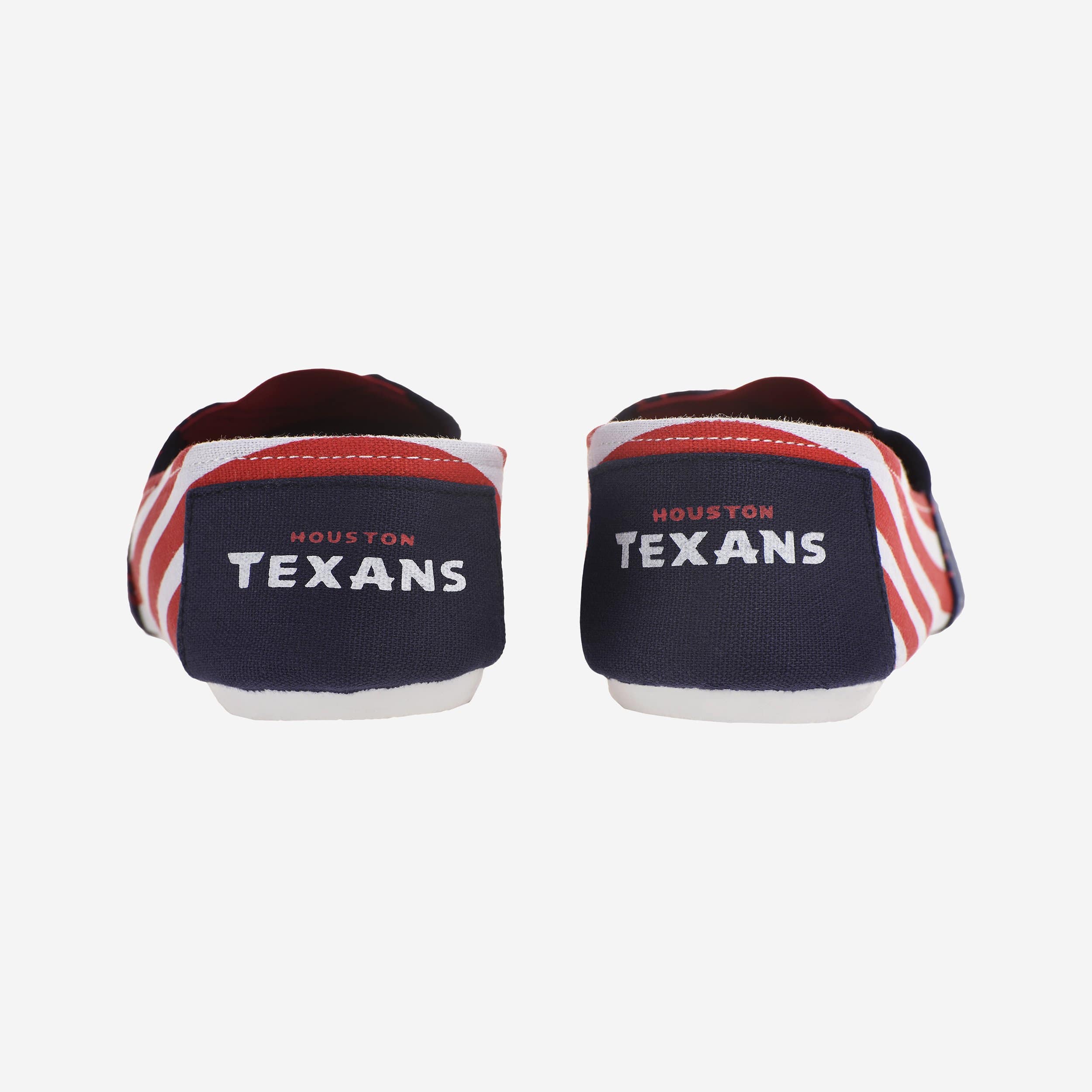 Stylish Houston Texans Women's Stripe Canvas Shoes