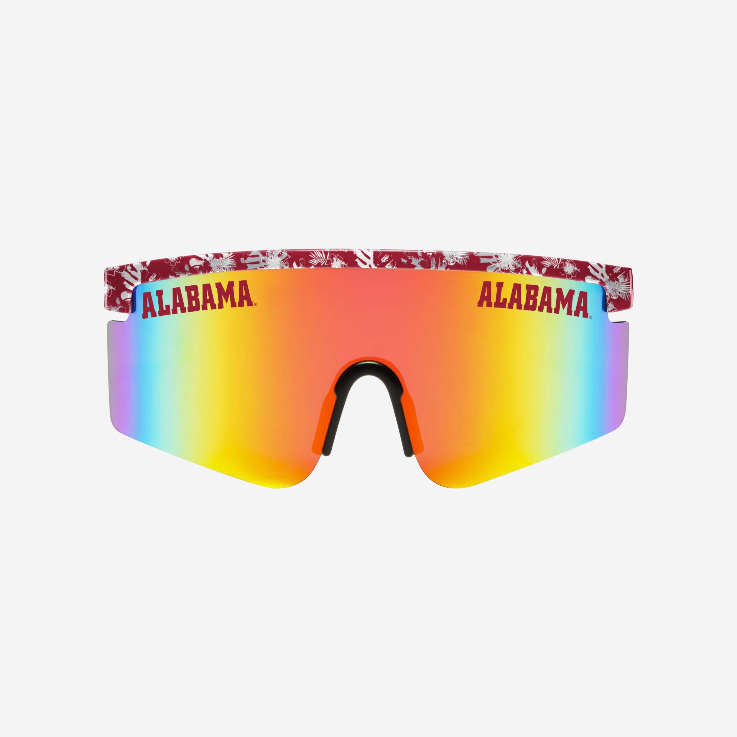 Alabama Crimson Tide Stylish Floral Large Frame Sunglasses