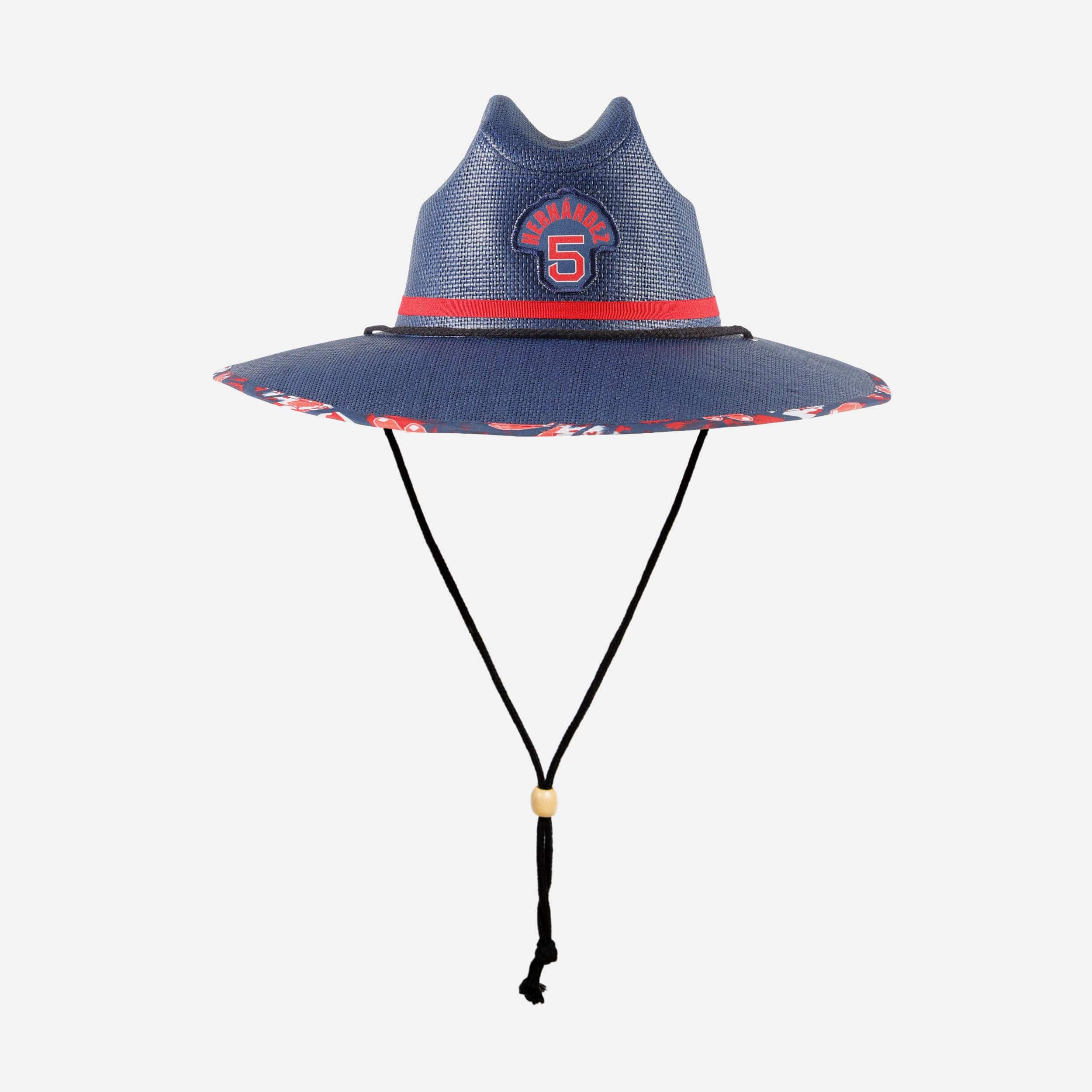 Kike Hernandez Boston Red Sox Stylish Straw Hat