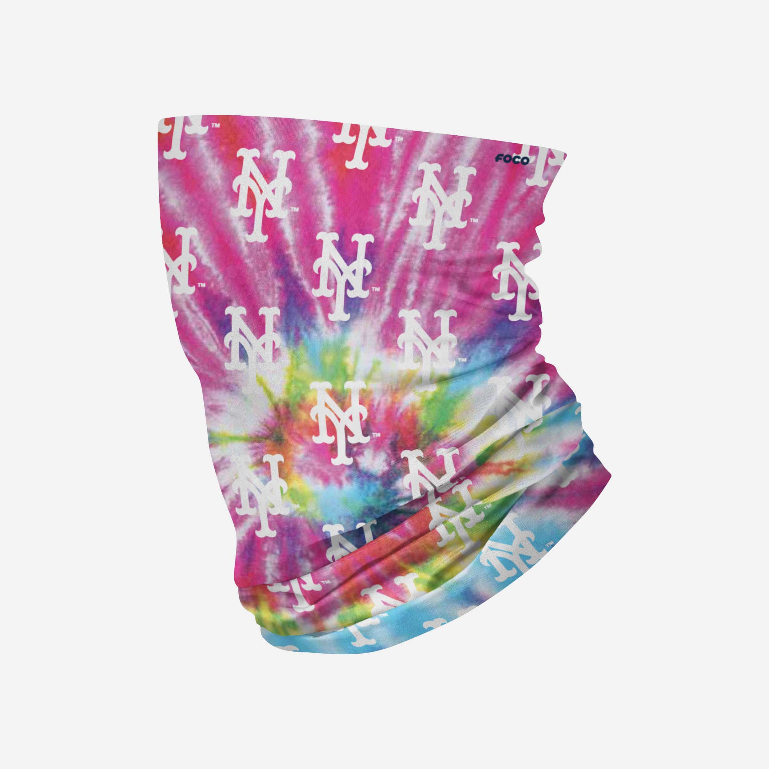 New York Mets Pastel Tie-Dye Gaiter Scarf: A Fashionable Team Essential