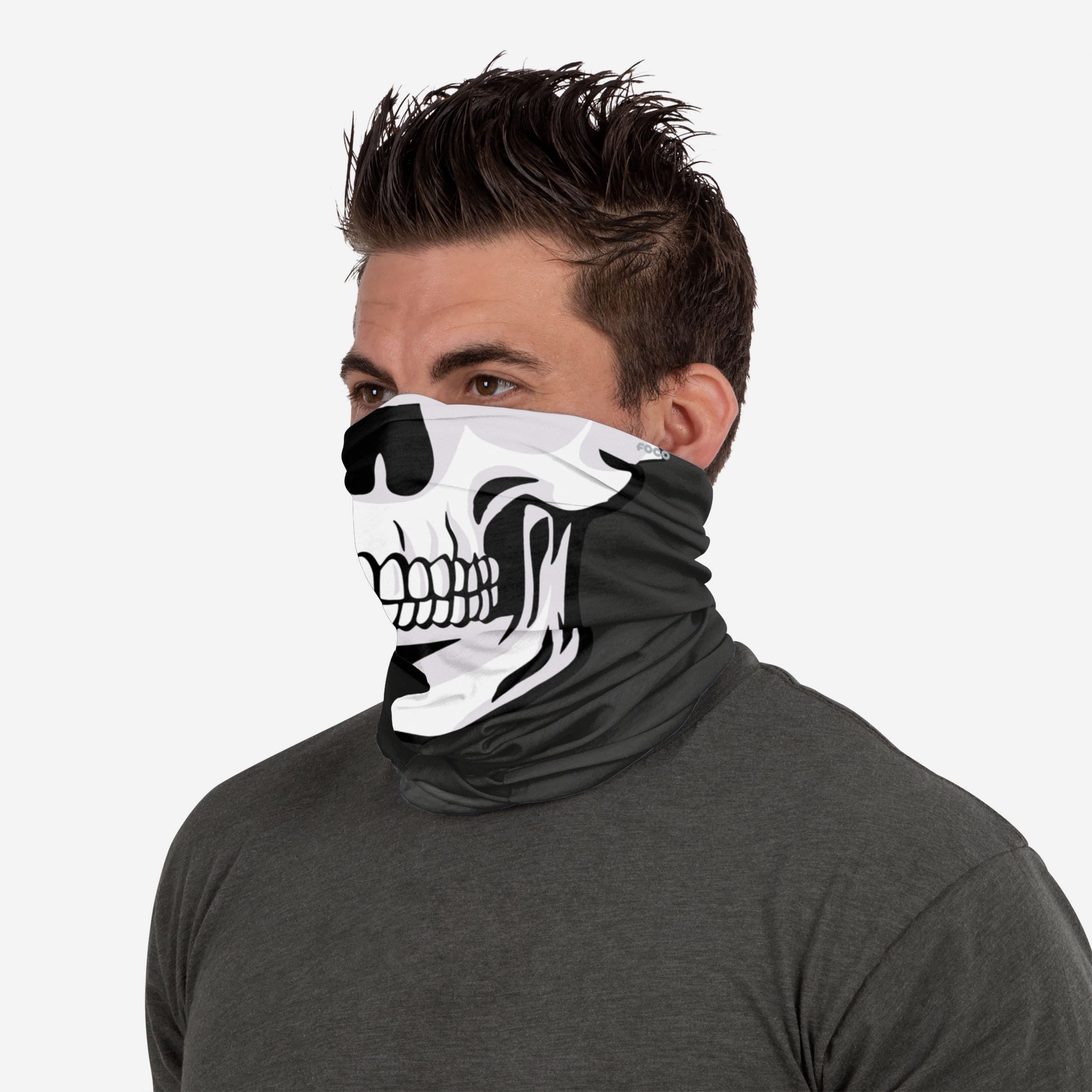 Cool Skull Smile Polyfleece Gaiter Scarf - A Must - Have Fashion Accessory